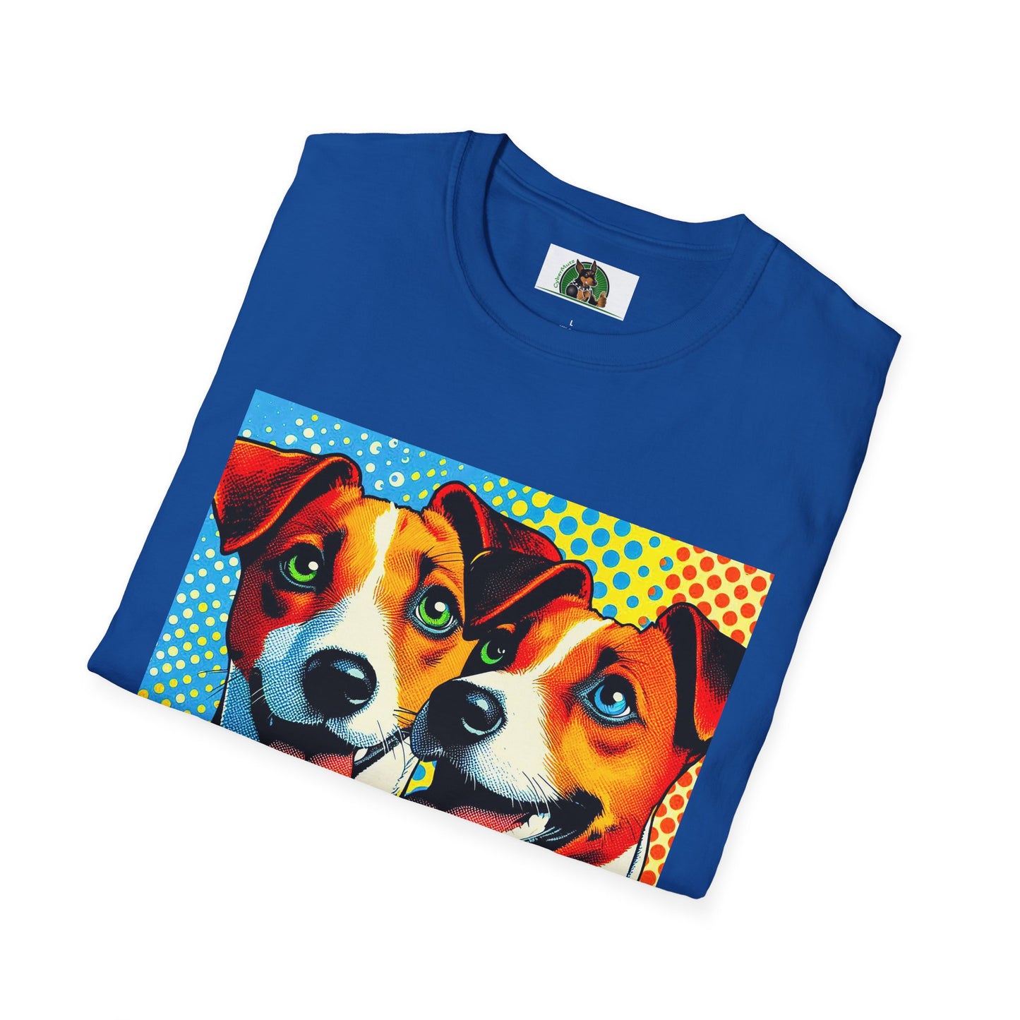 Jack Russell Pop Art Dogs T-Shirt Printify
