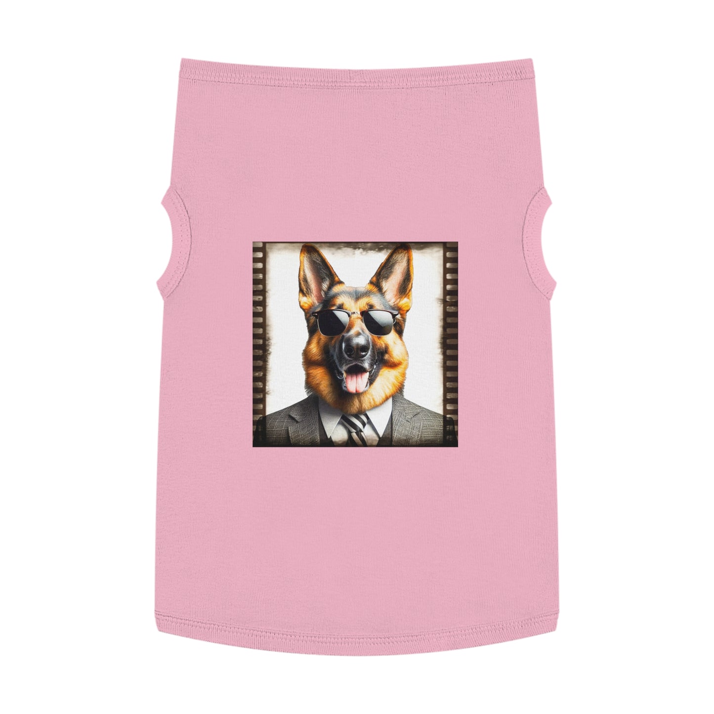 Pet Tank Top German Shepherd Pets Printify XL Pink 