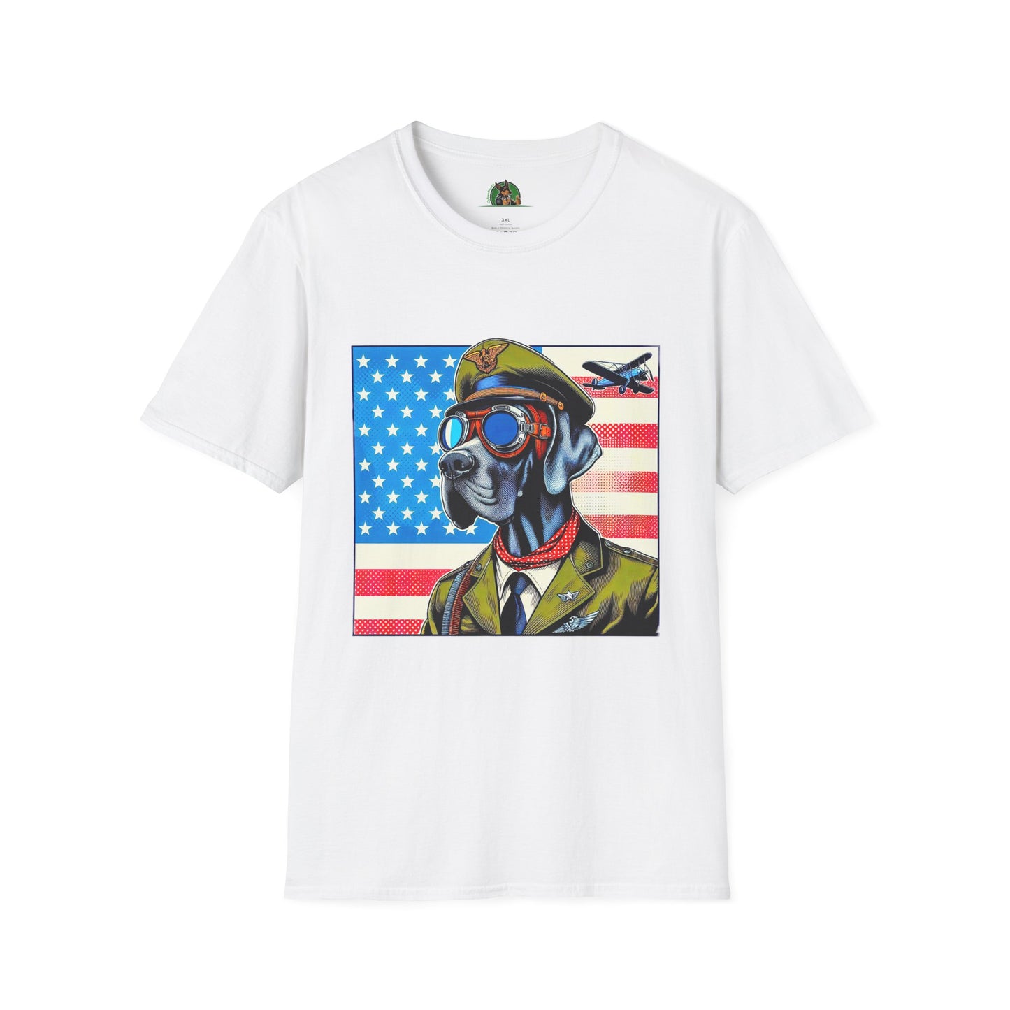 Great Dane T-Shirt Printify XS White 