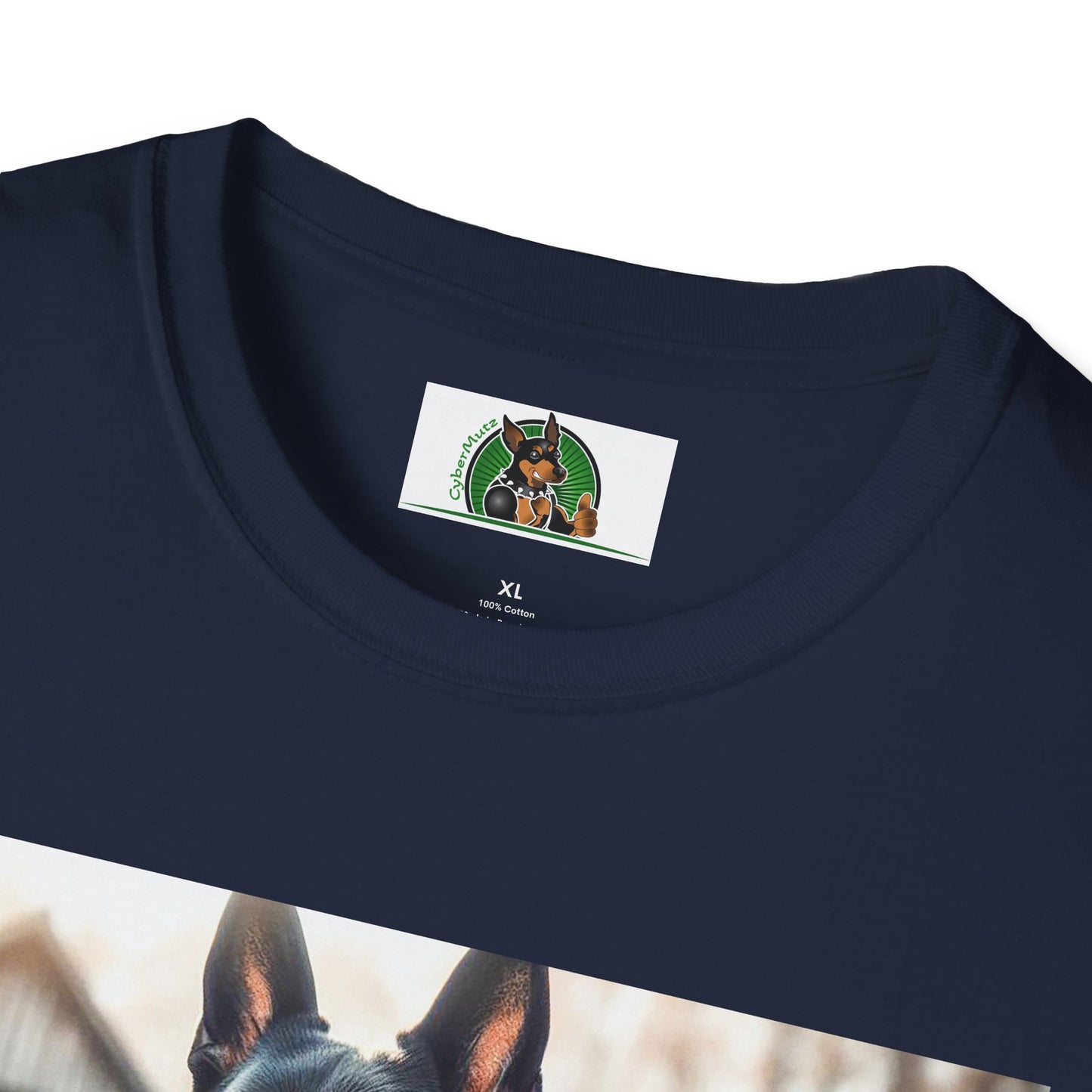 Muscle German Shepherd T-Shirt T-Shirt Printify