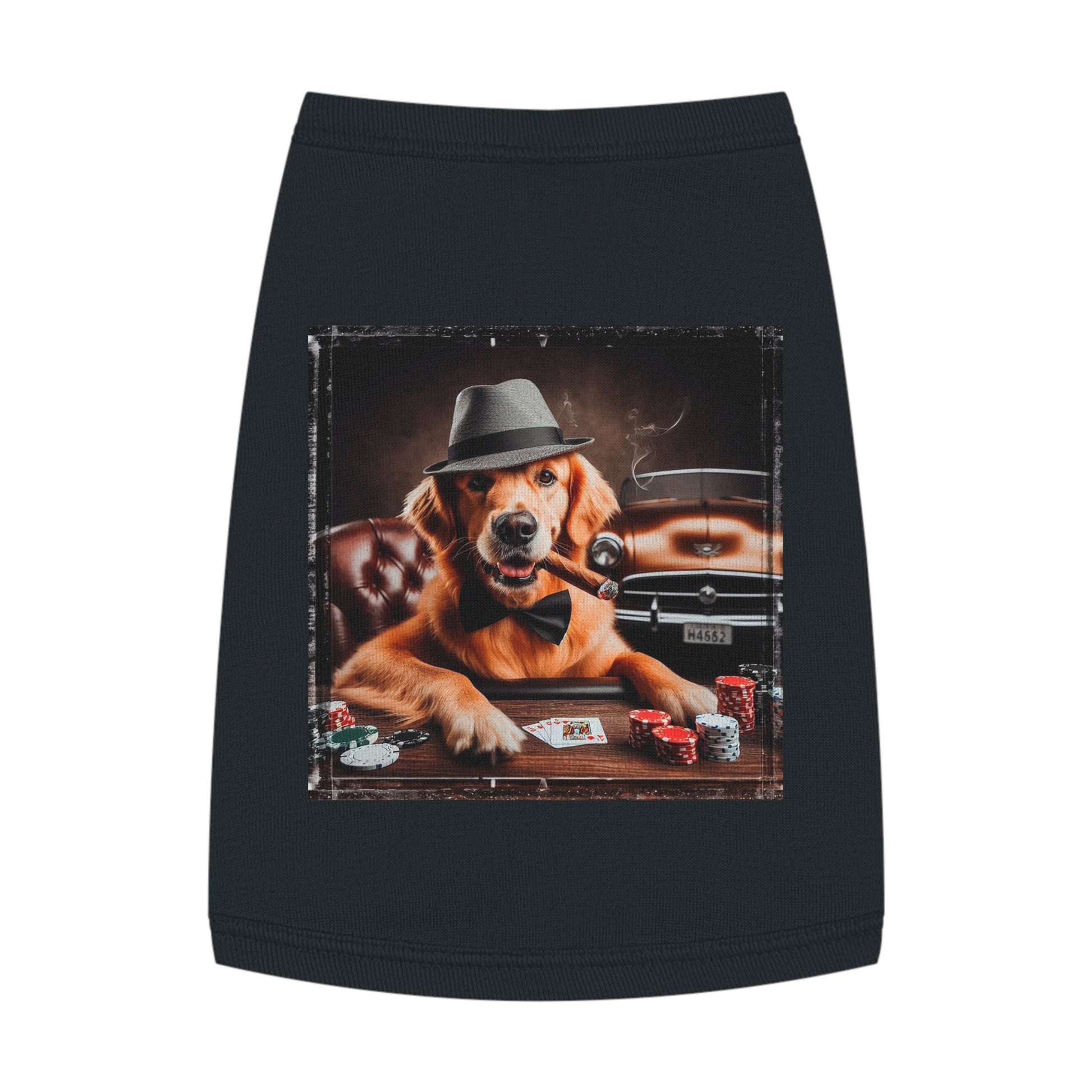 Golden Retriever pet tank top Pets Printify   