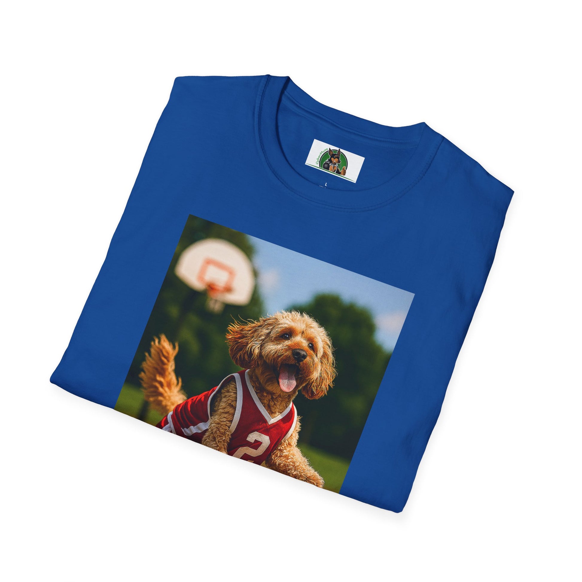 Sports Cockerpoo Basketball T-Shirt T-Shirt Printify