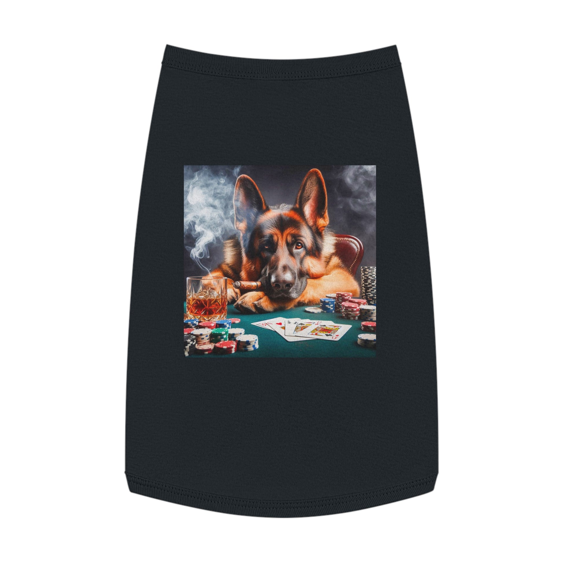 Pet Tank Top German Shepherd Pets Printify   