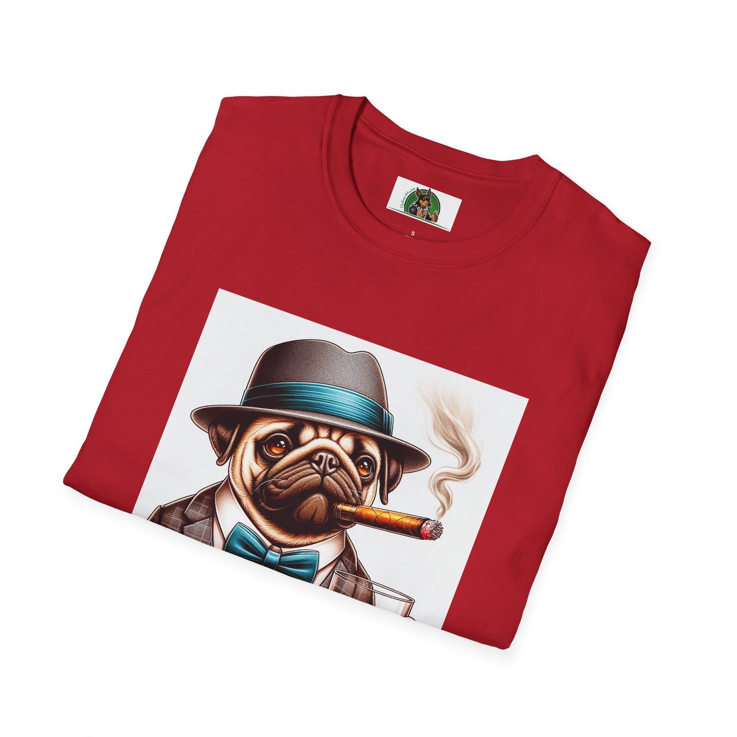 Pugs T-Shirt Printify   