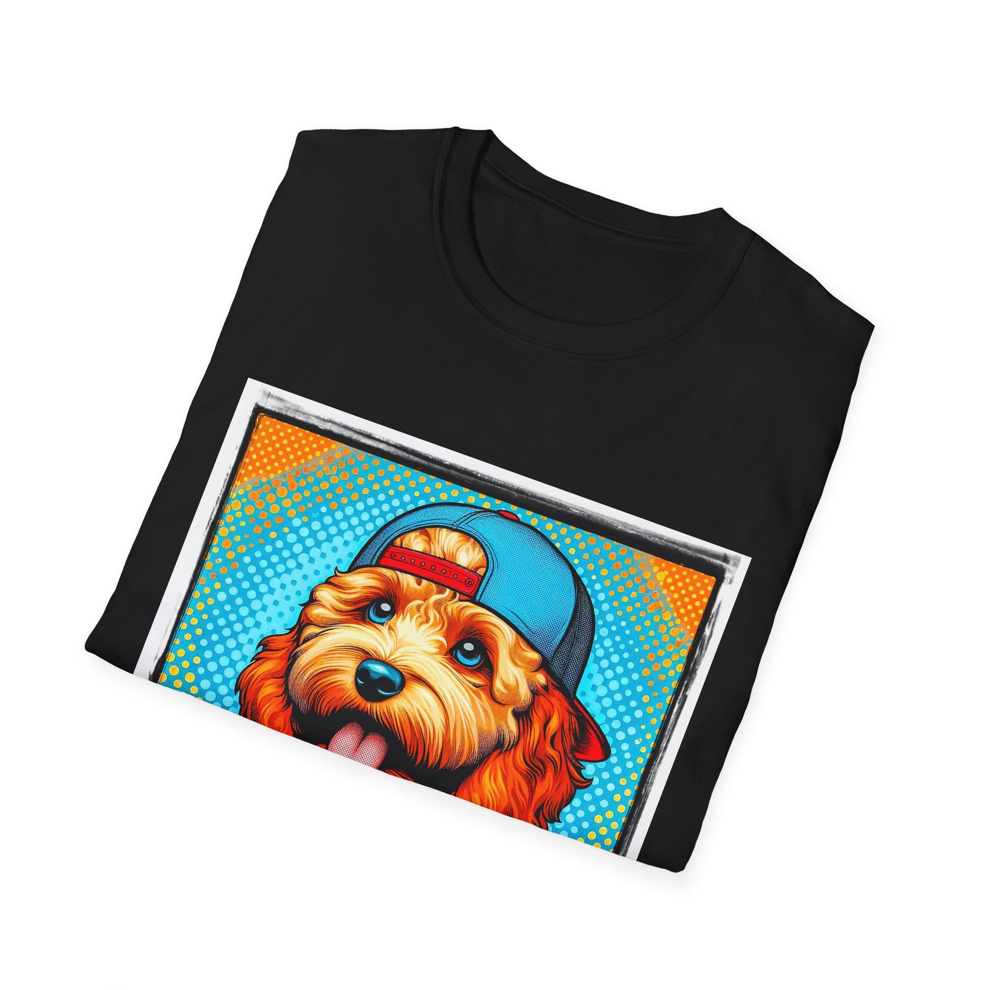CockerPoo happy smiling t shirt T-Shirt Printify