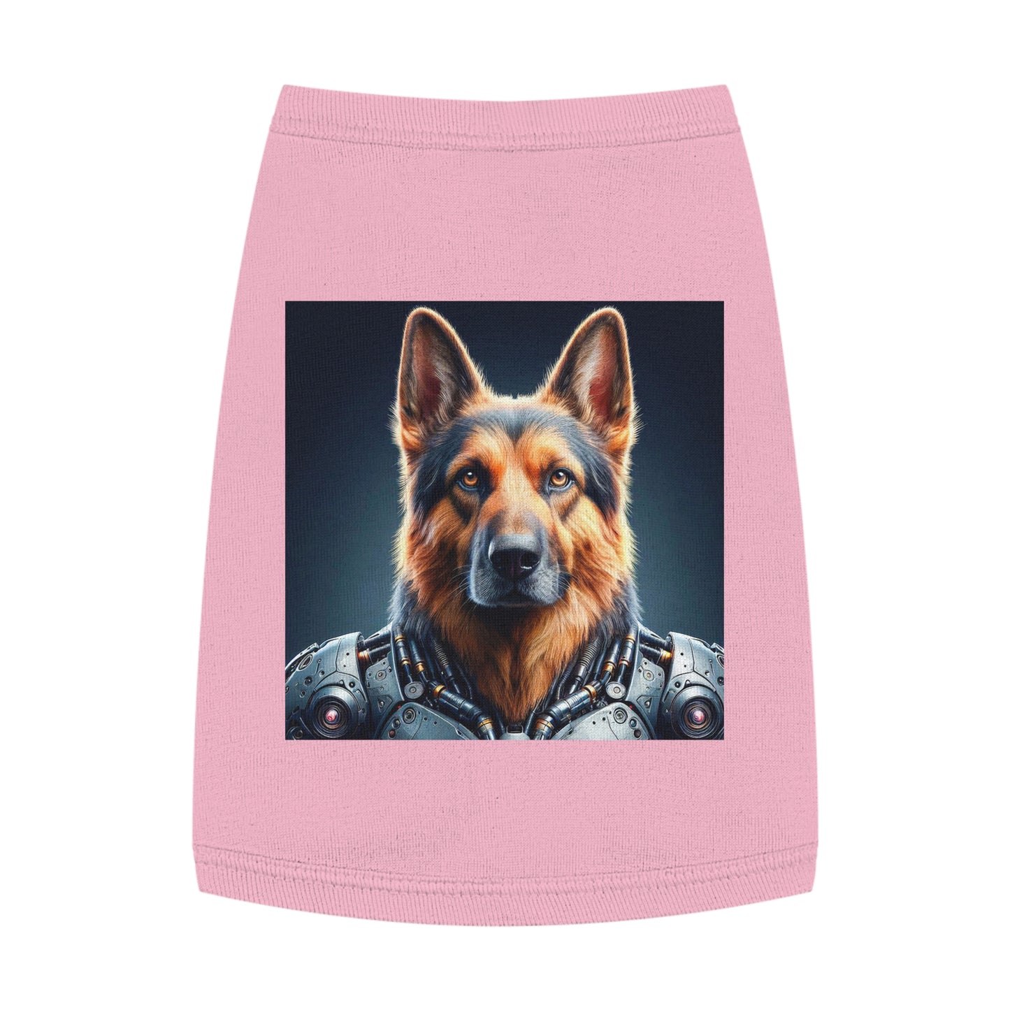 Pet Tank Top German Shepherd Pets Printify M Pink 