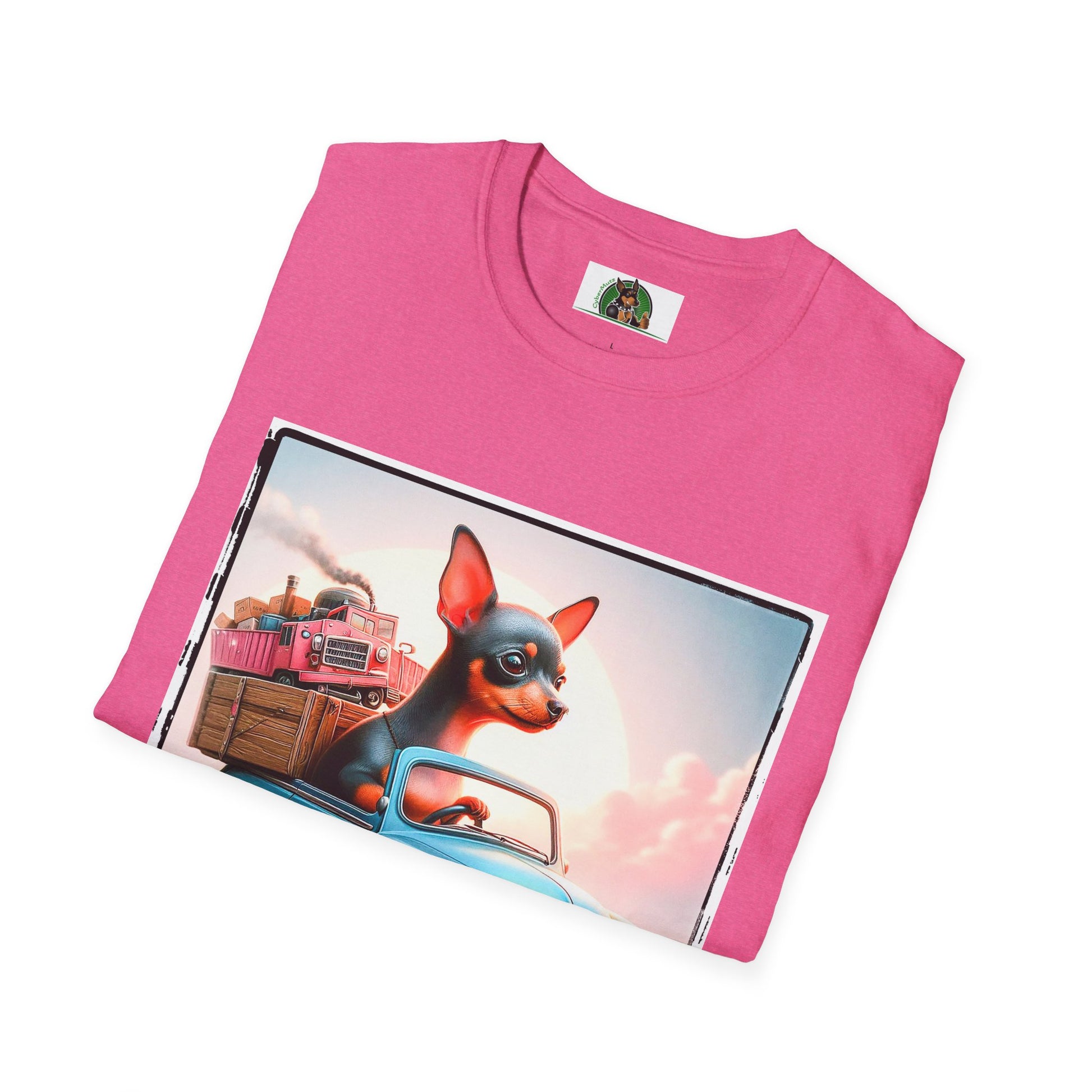 Wacky Min Pin T-Shirt T-Shirt Printify   