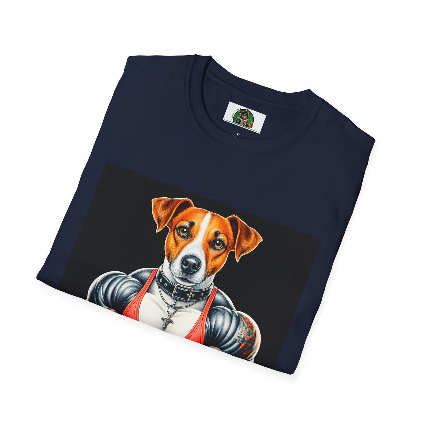 Jack Russell Buff Dog T-Shirt Printify