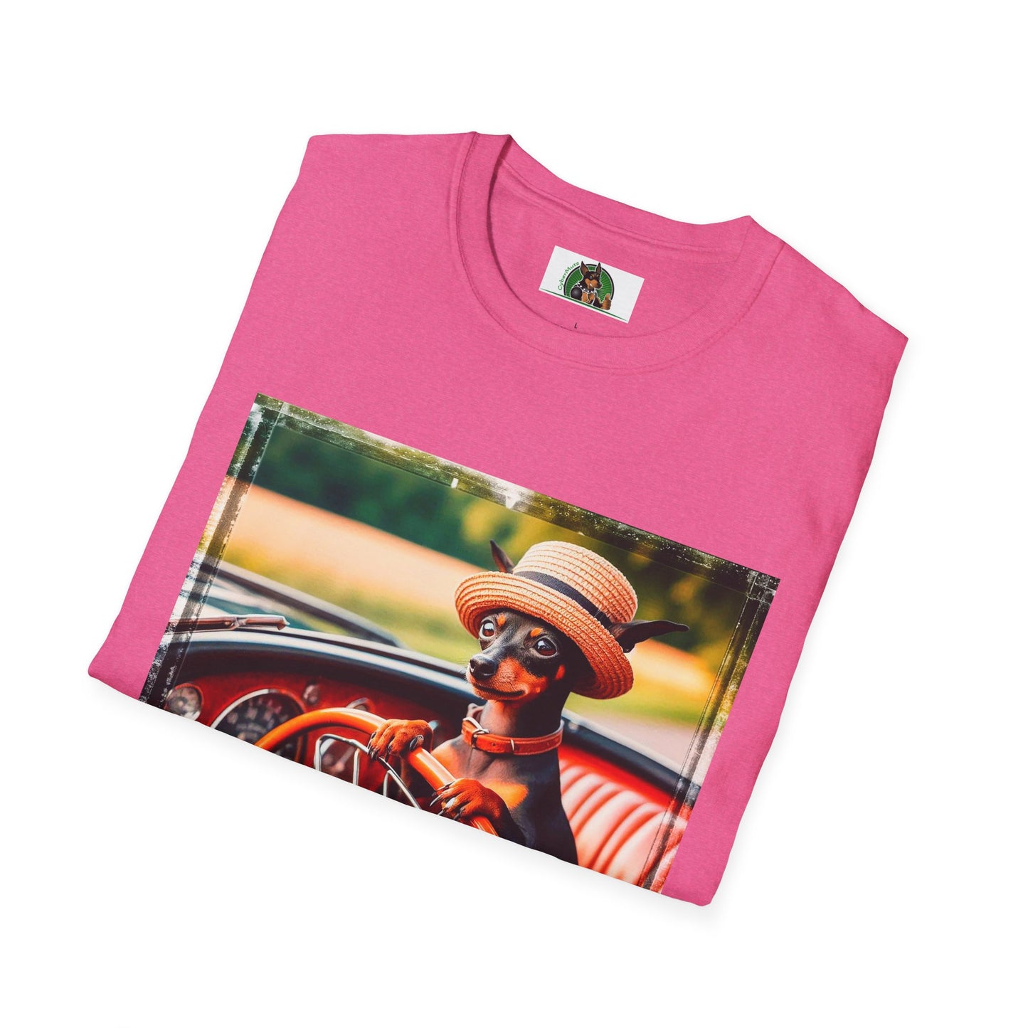 Wacky Min Pin T-Shirt T-Shirt Printify   