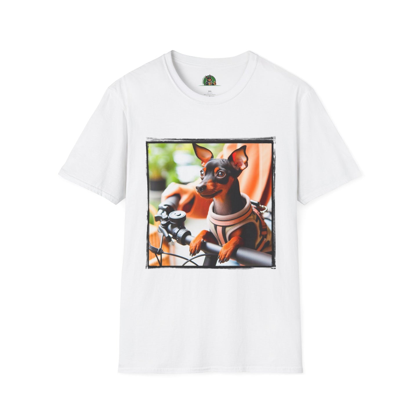 Min Pin T-Shirt T-Shirt Printify XS White 