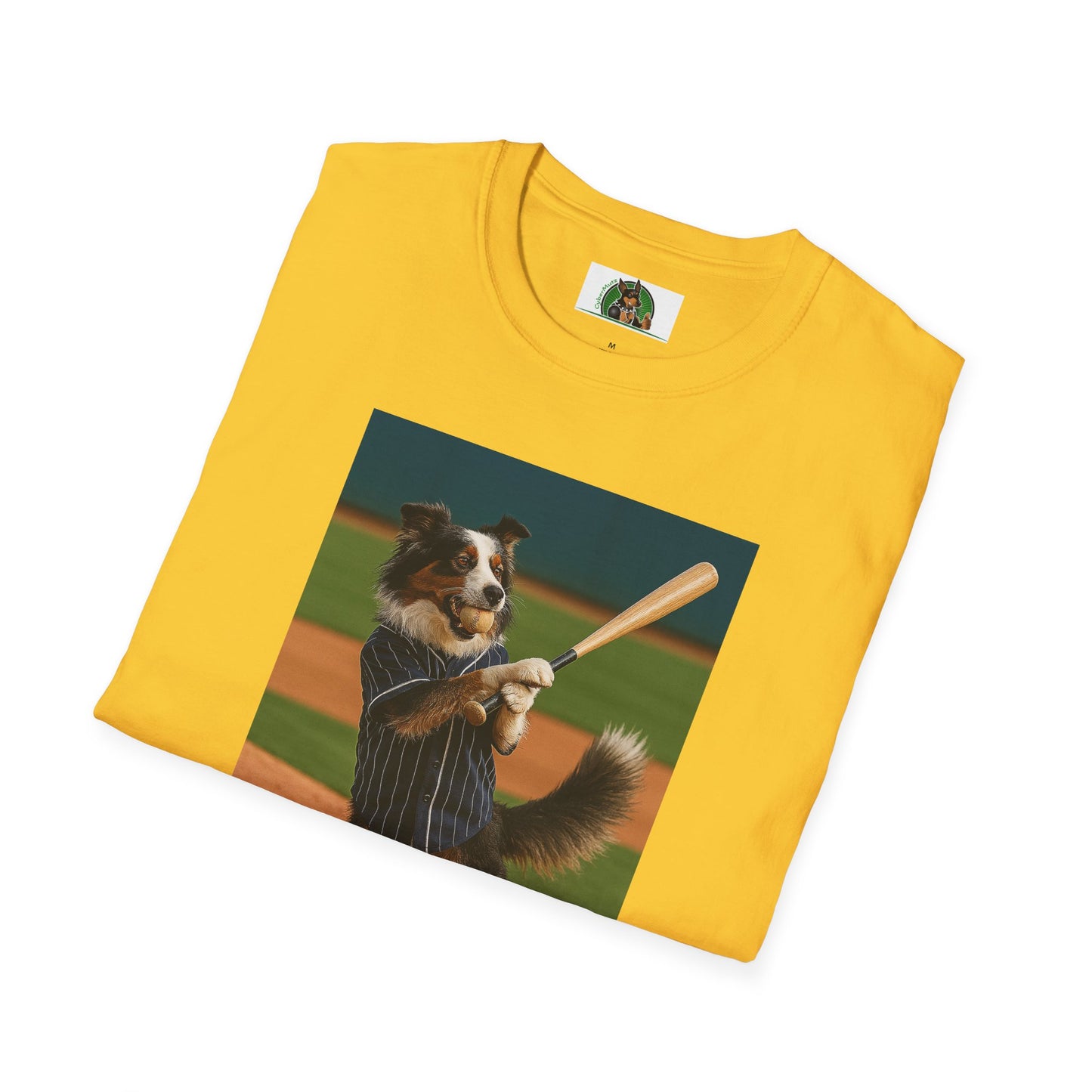 Sports Baseball Australian Shepherd Unisex T-Shirt