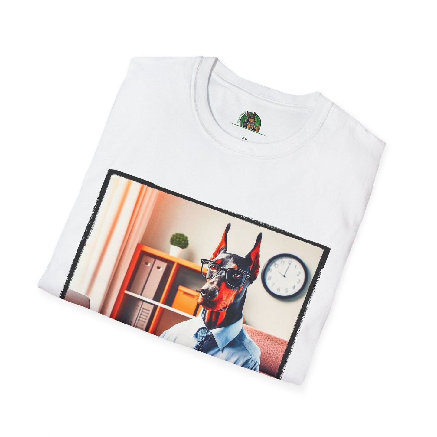 Doberman T-Shirt Printify