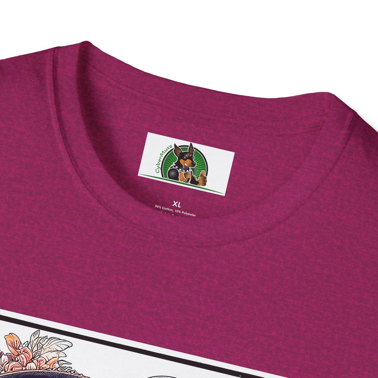 Wacky Basset Hound Couple Riding In Old Car