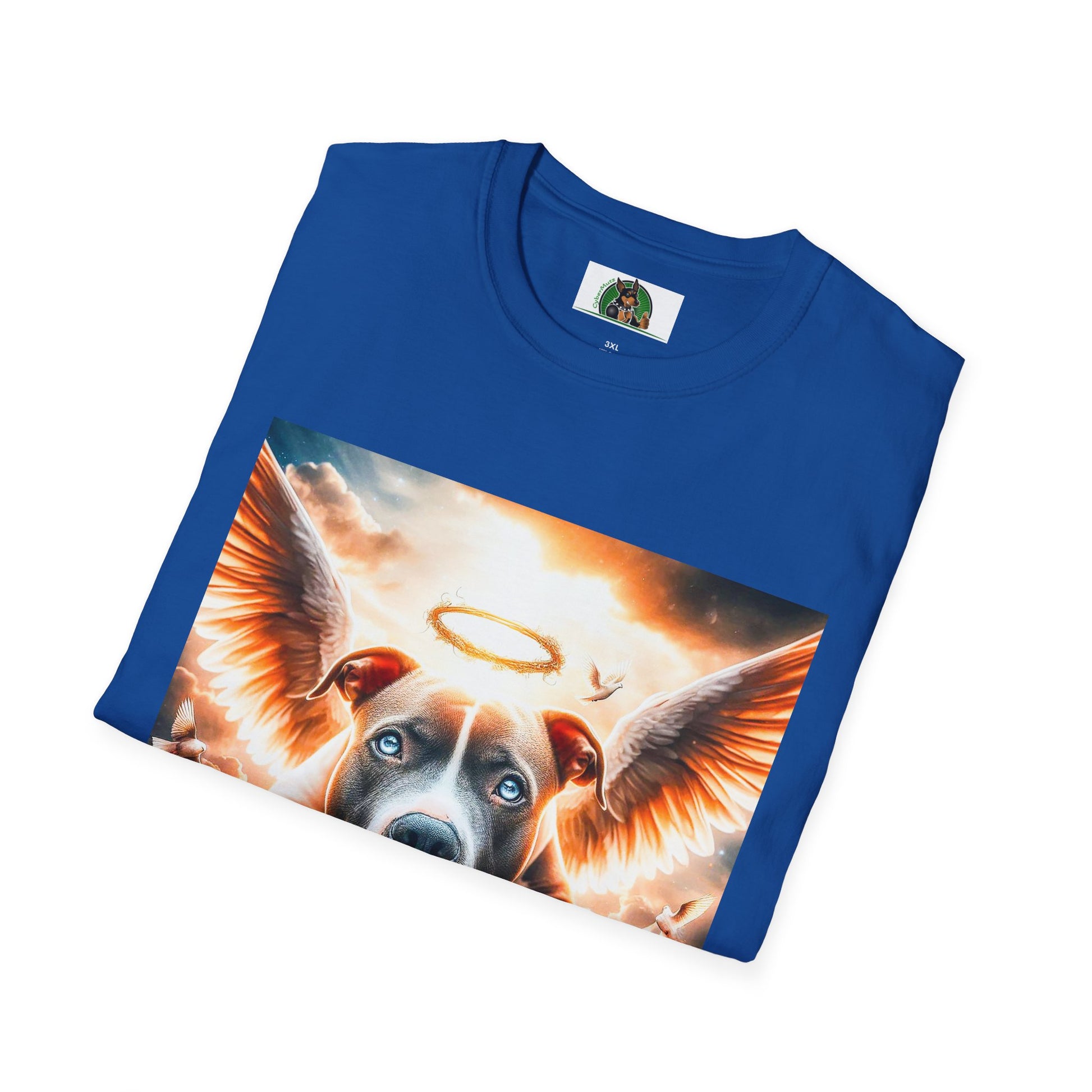 Pit bull heaven and clouds shirt T-Shirt Printify