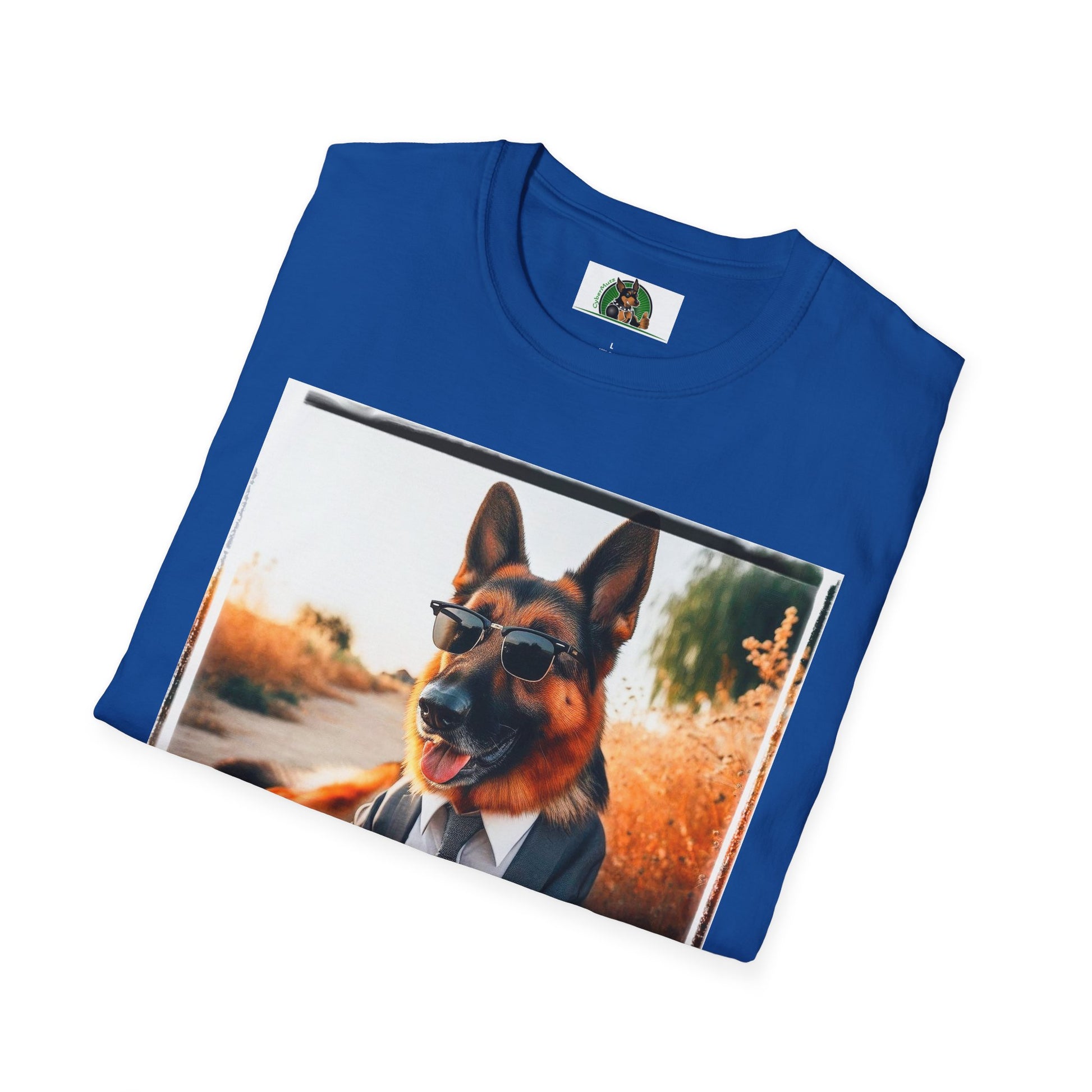 German Shepherd suit and beach T-Shirt Printify