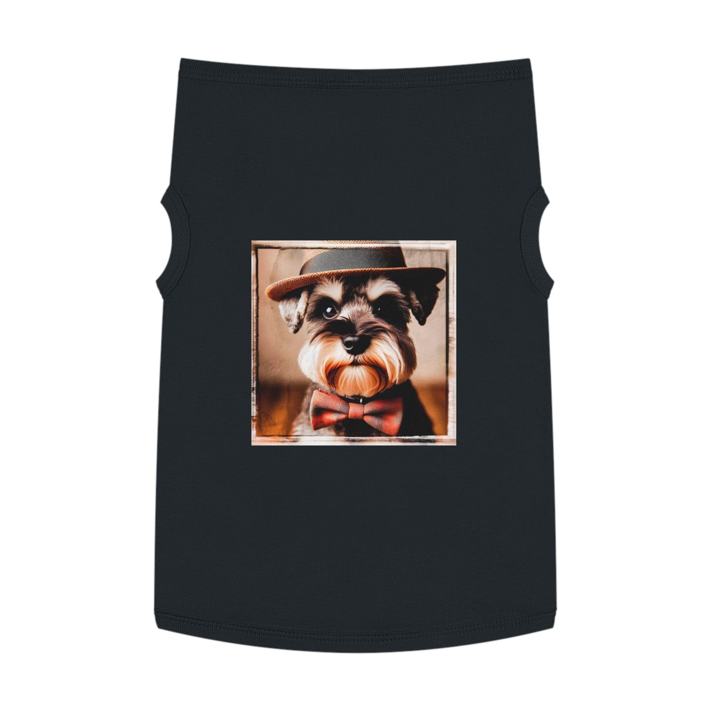 Pet Tank Top Miniature Schnauzer Pets Printify   