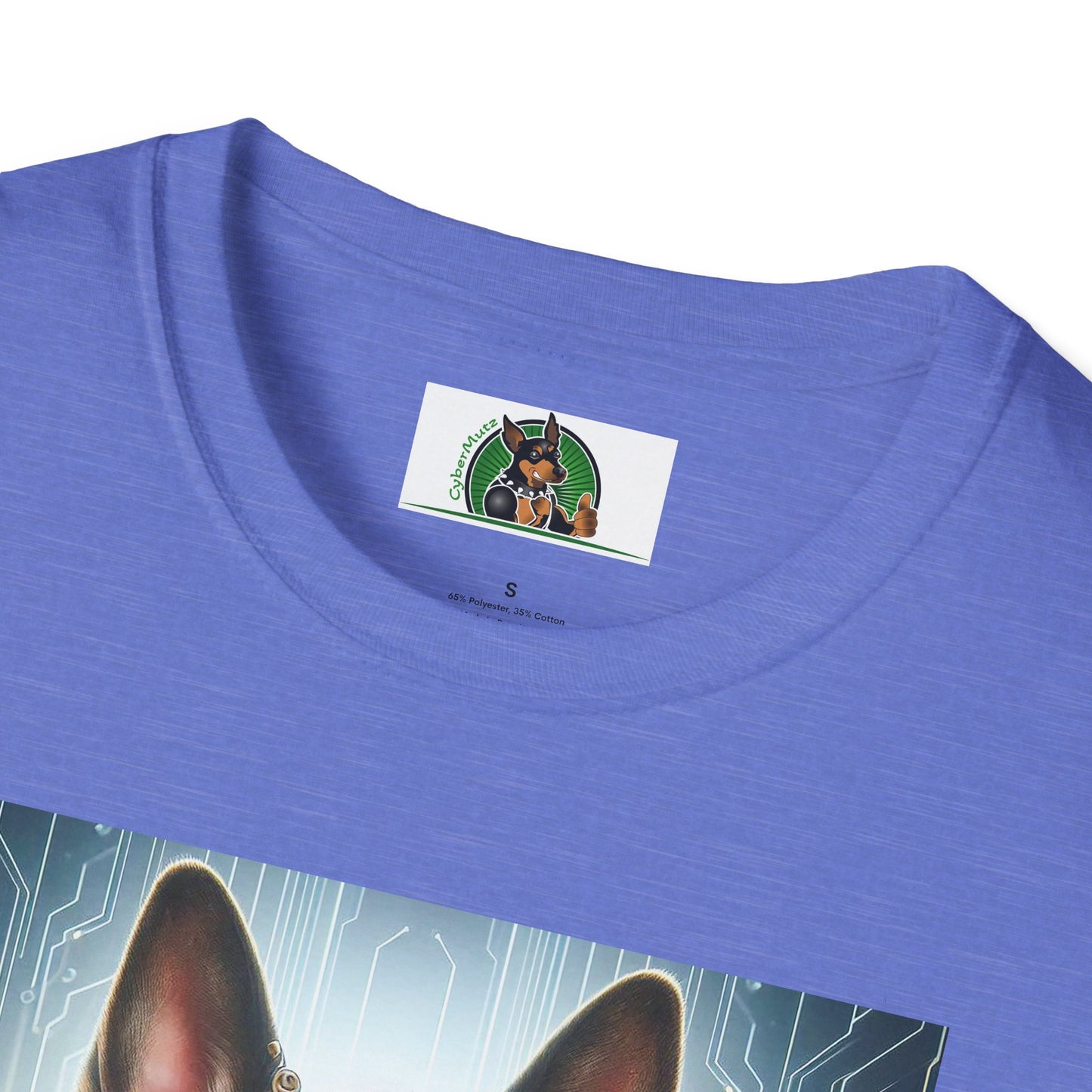 German Shepherd metal man