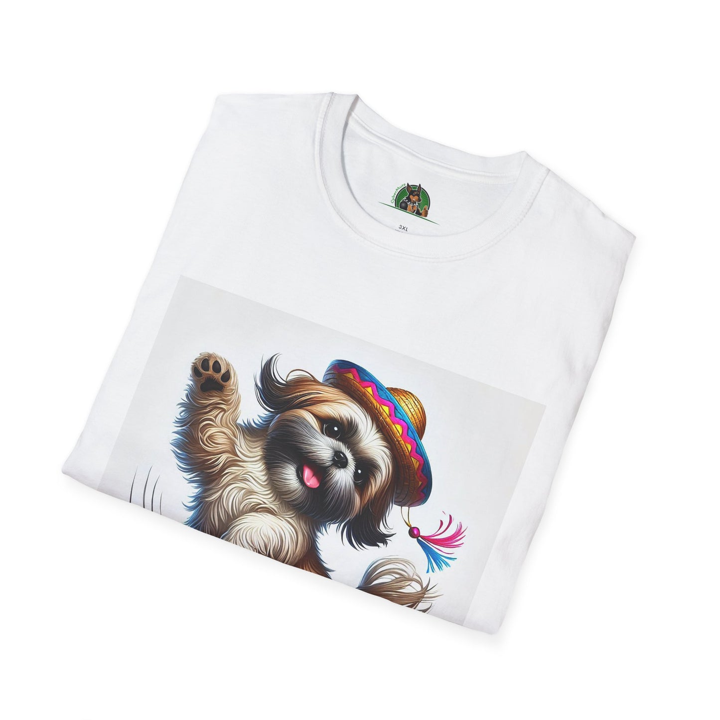 Dancing Shih Tzu T-Shirt T-Shirt Printify