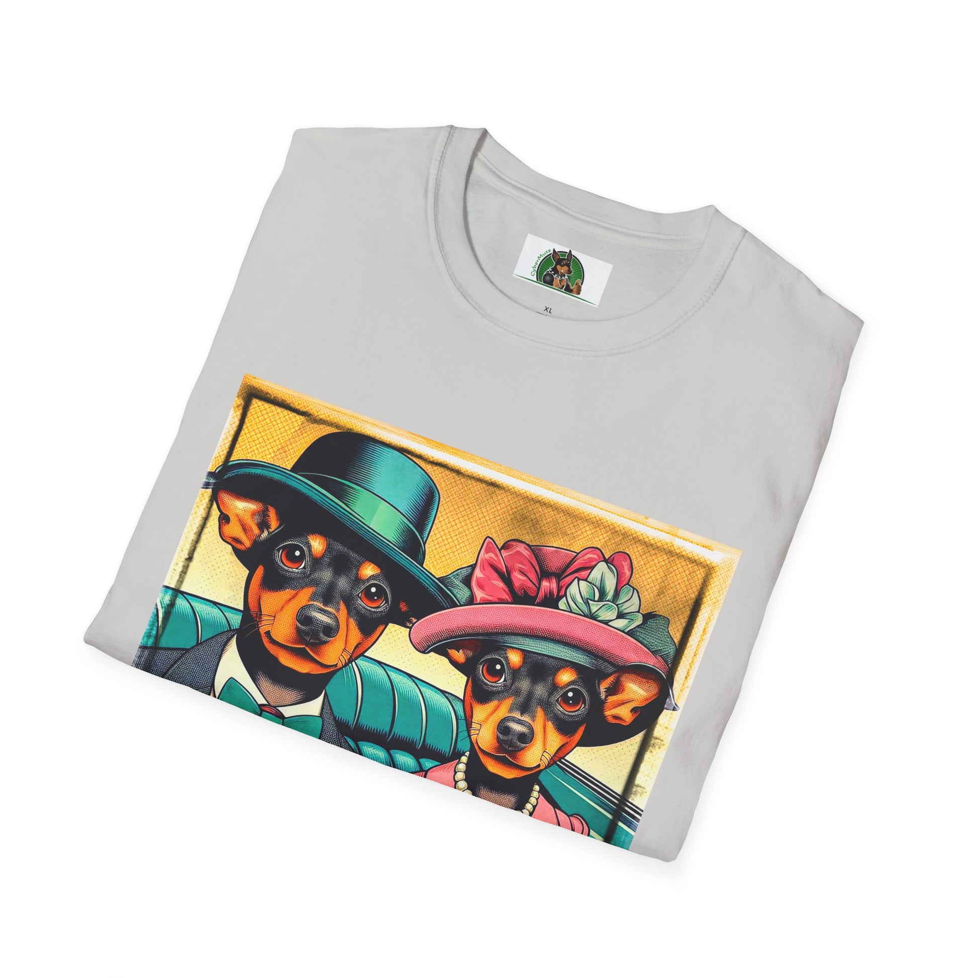 Wacky Min Pin T-Shirt T-Shirt Printify   