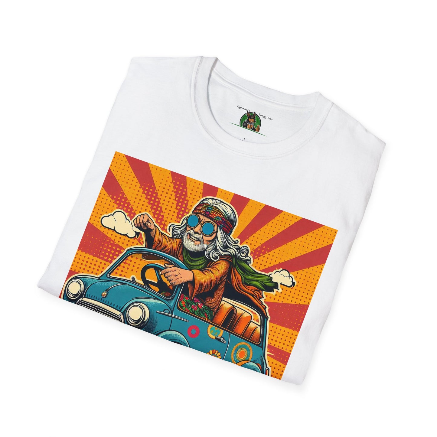 Cool Old Wacky Dude T-Shirt Printify   