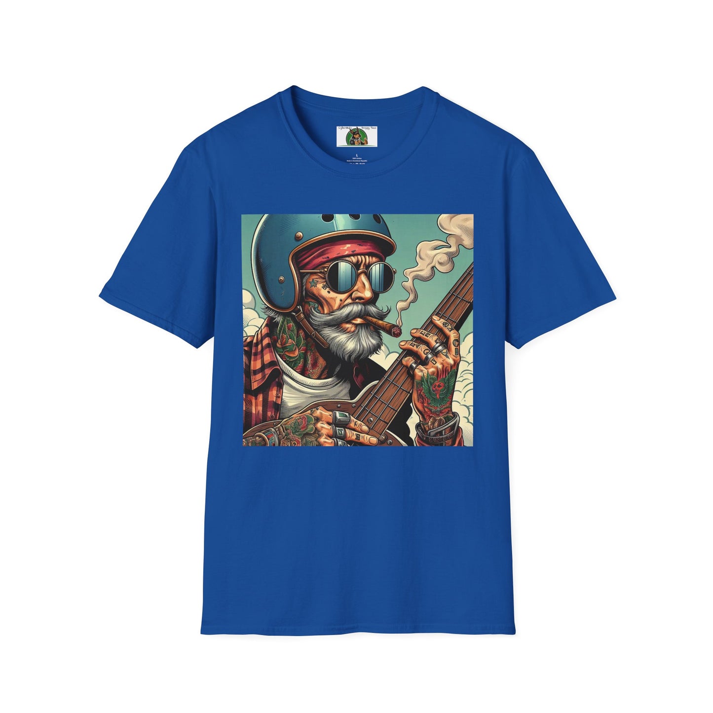 Wacky Guitareon T-Shirt Printify Royal S 