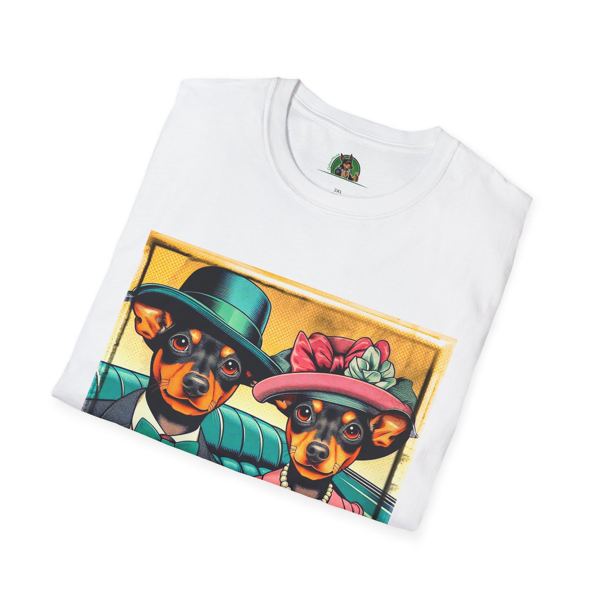 Wacky Min Pin T-Shirt T-Shirt Printify   