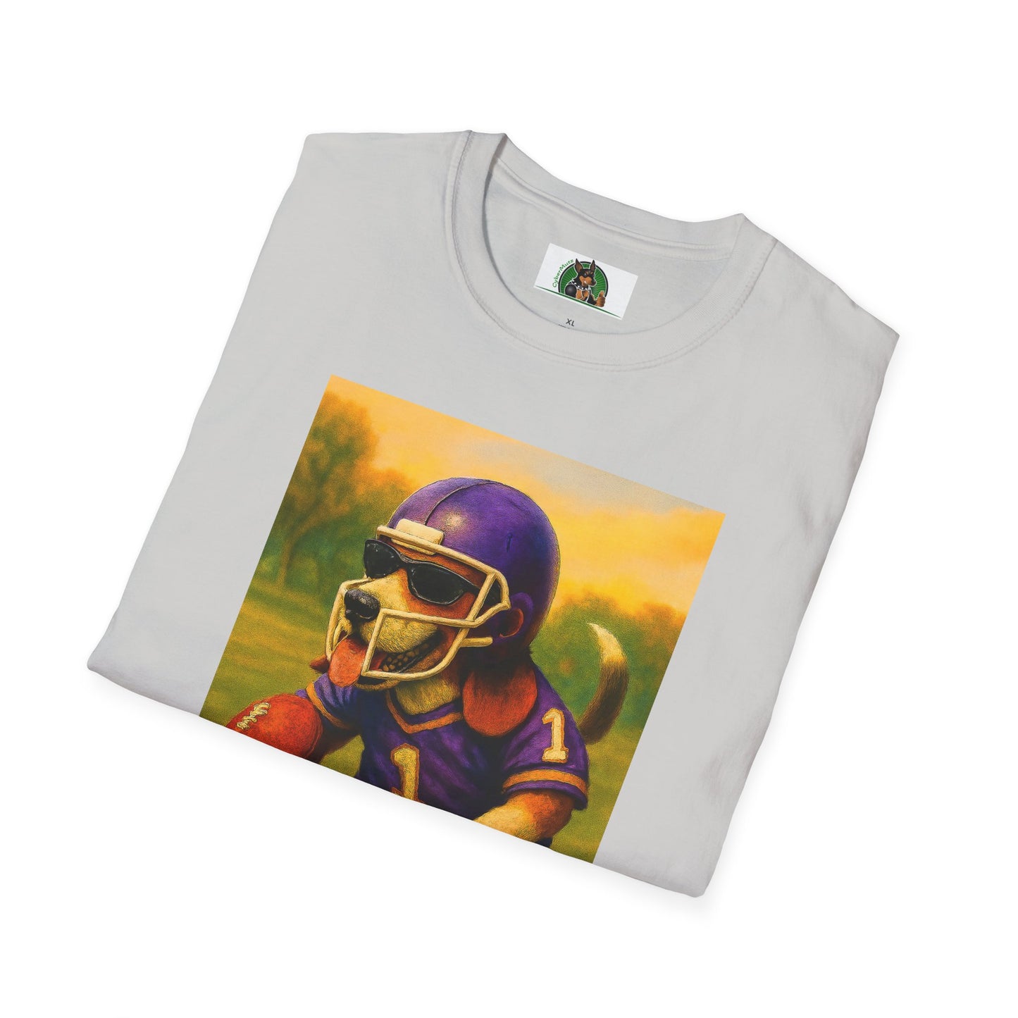 Sports Beagle Football T-Shirt