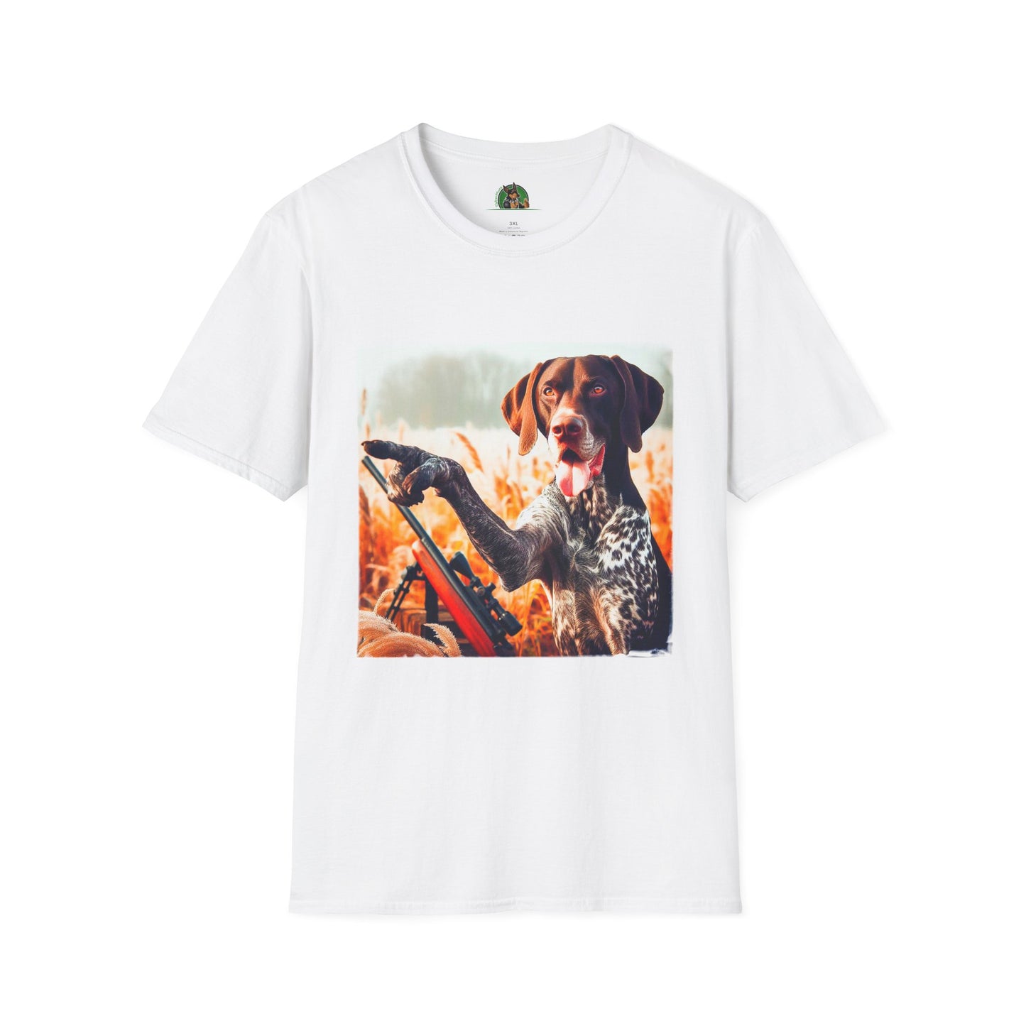 Wacky German Shorthaired Pointer T-Shirt Printify XS White