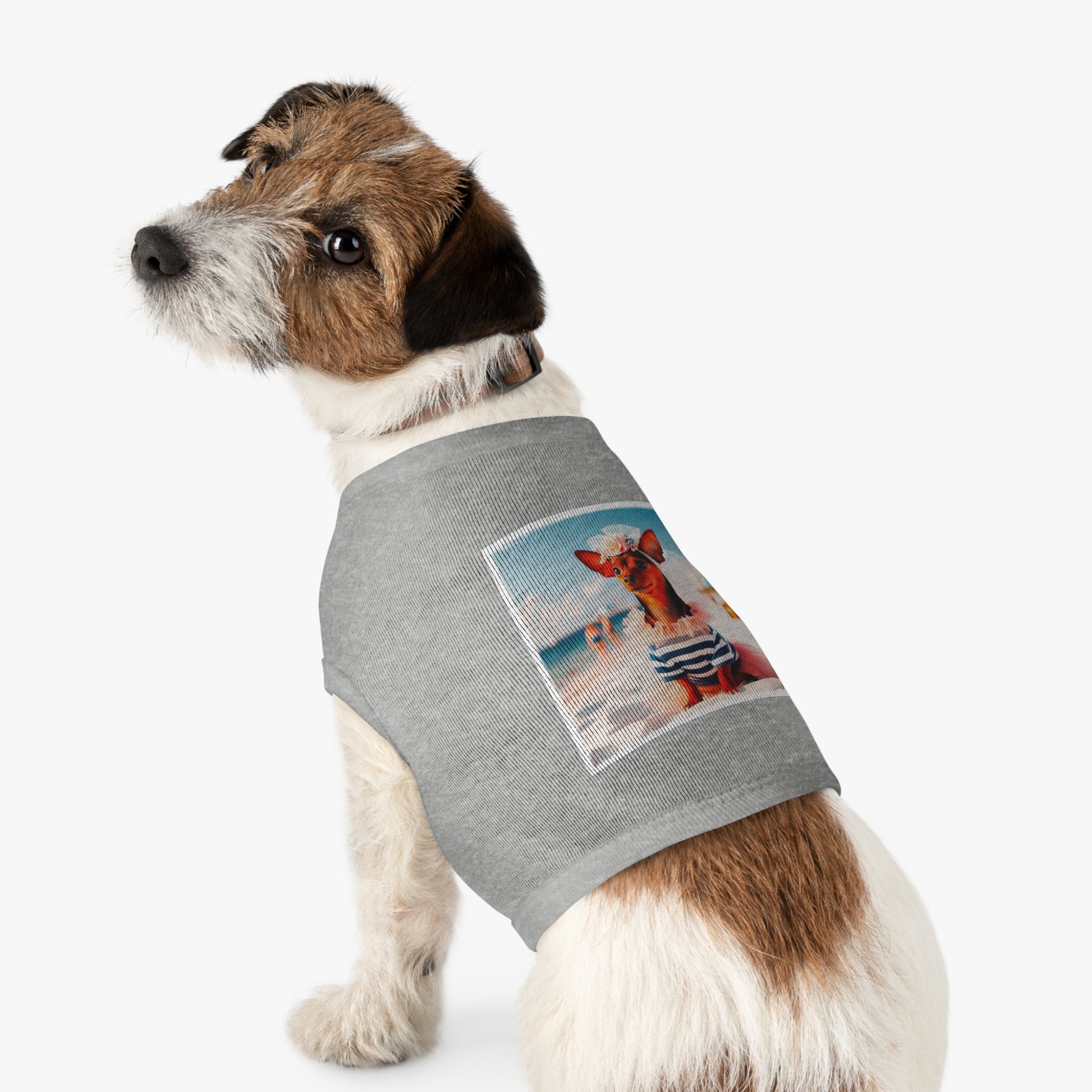 Dog Tank Top - Min Pin Tank Tops Pets Printify   