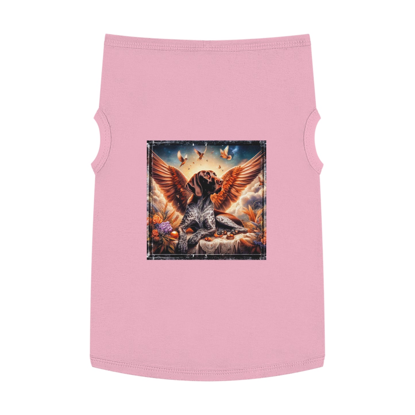 Pet Tank Top German Shorthaired Pointer Pets Printify XL Pink 