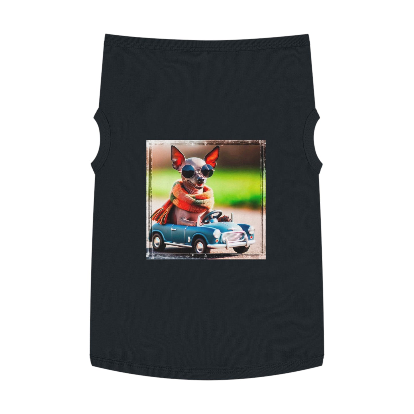 Wacky Pet Tank Top Mexican Hairless Pets Printify XL Black