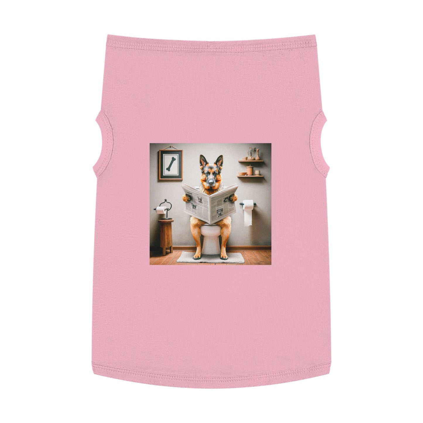 Pet Tank Top German Shepherd Pets Printify XL Pink 