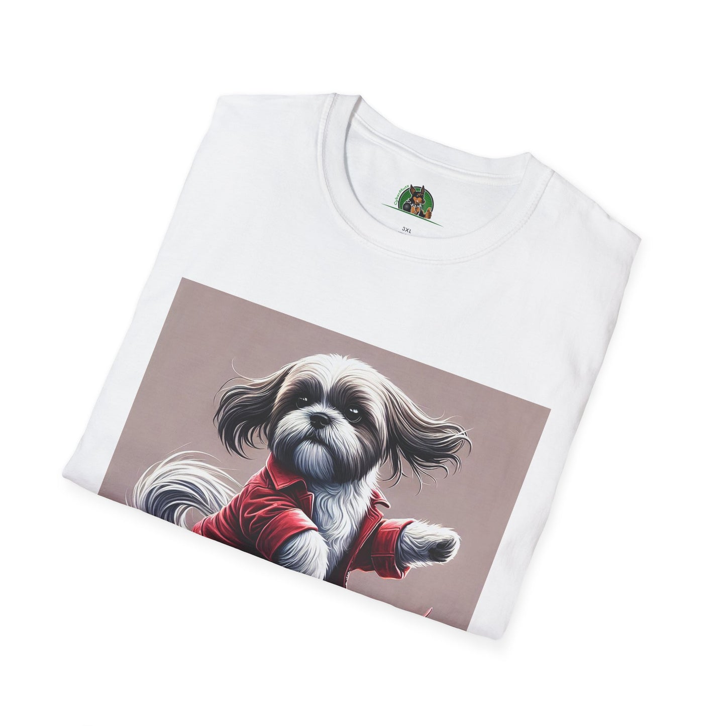 Dancing Shih Tzu T-Shirt T-Shirt Printify