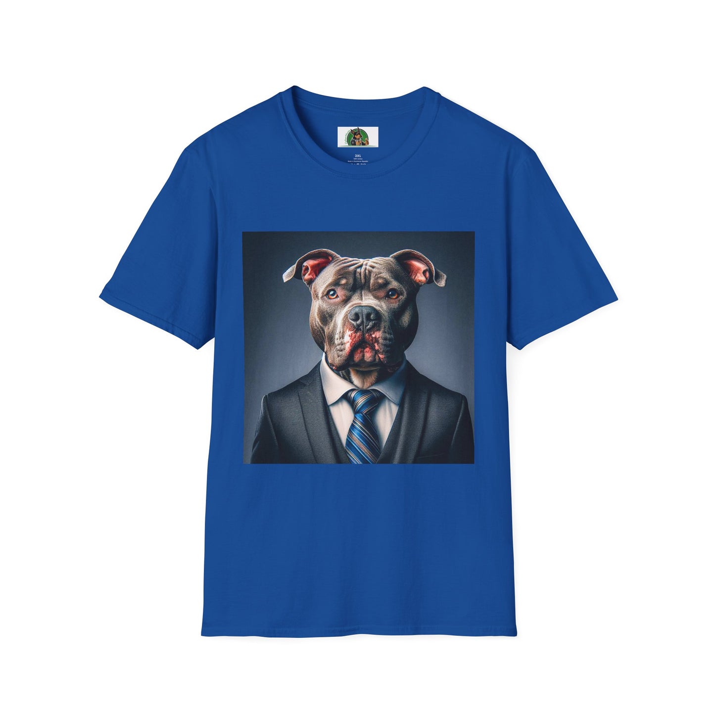 Pit Bull T-Shirt Printify XS Royal