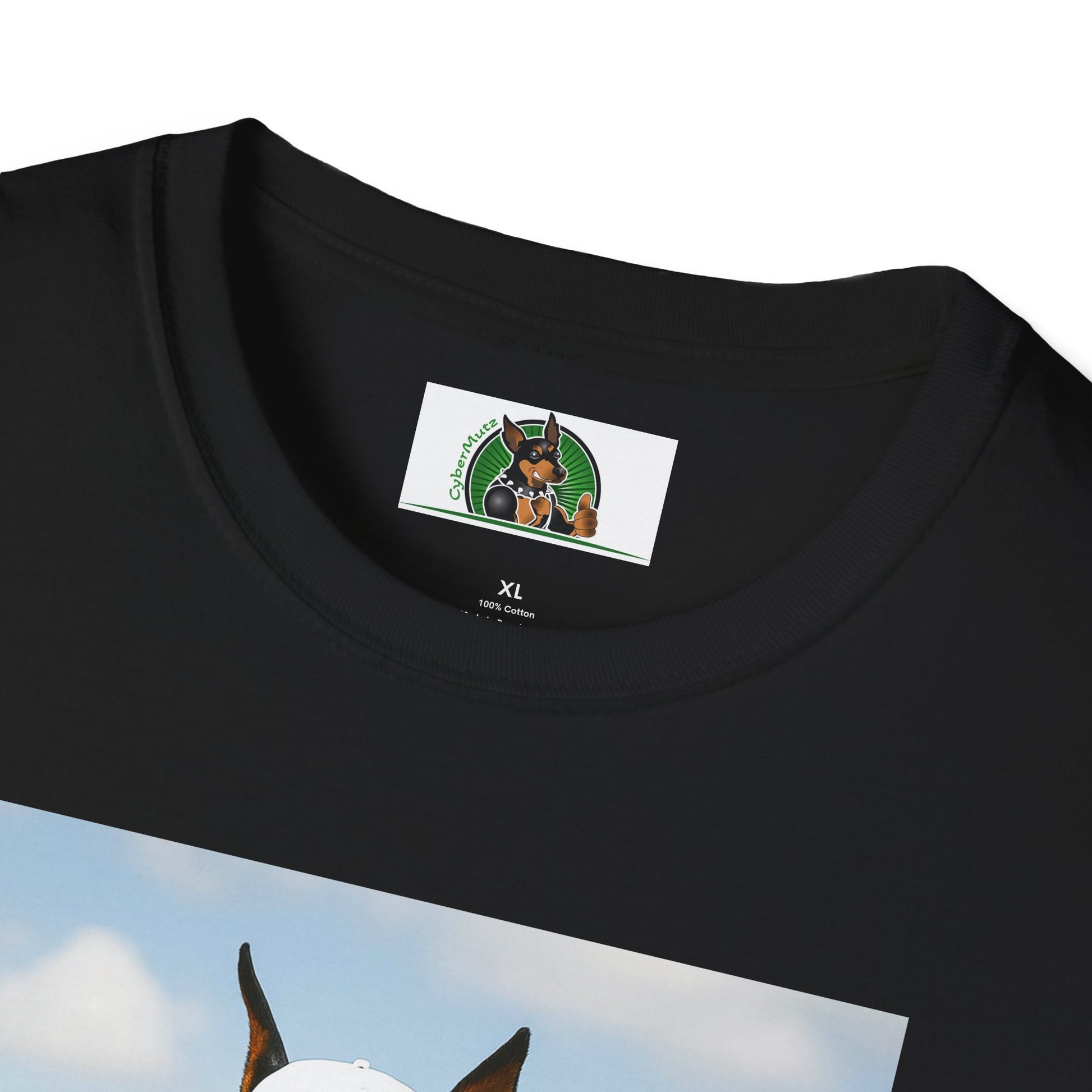 Golf Doberman Sports T-Shirt T-Shirt Printify