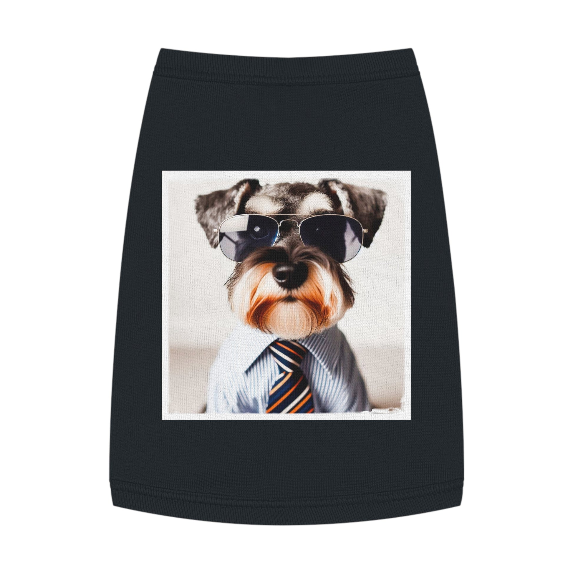 Pet Tank Top Miniature Schnauzer Pets Printify   