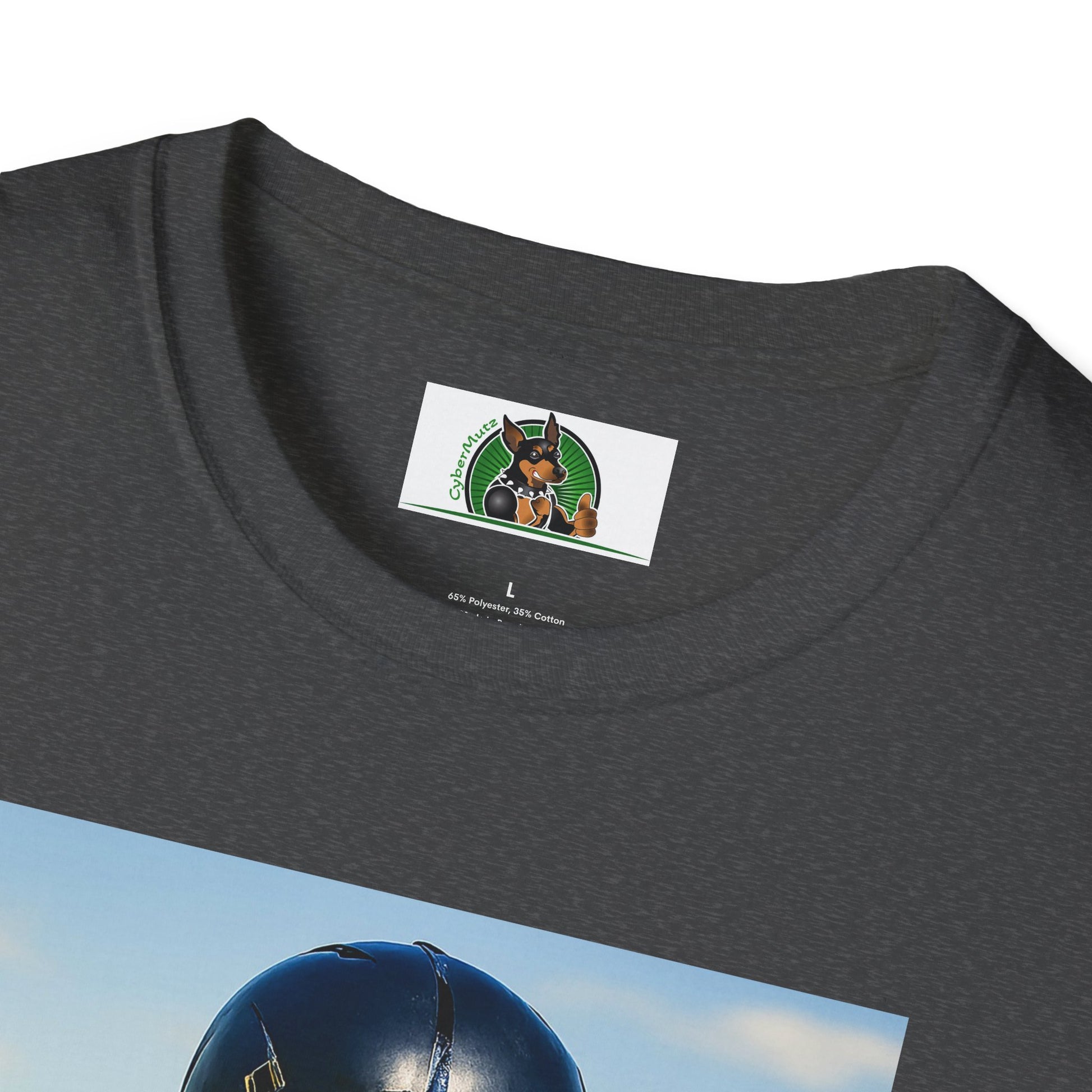 Football Doberman Sports T-Shirt T-Shirt Printify