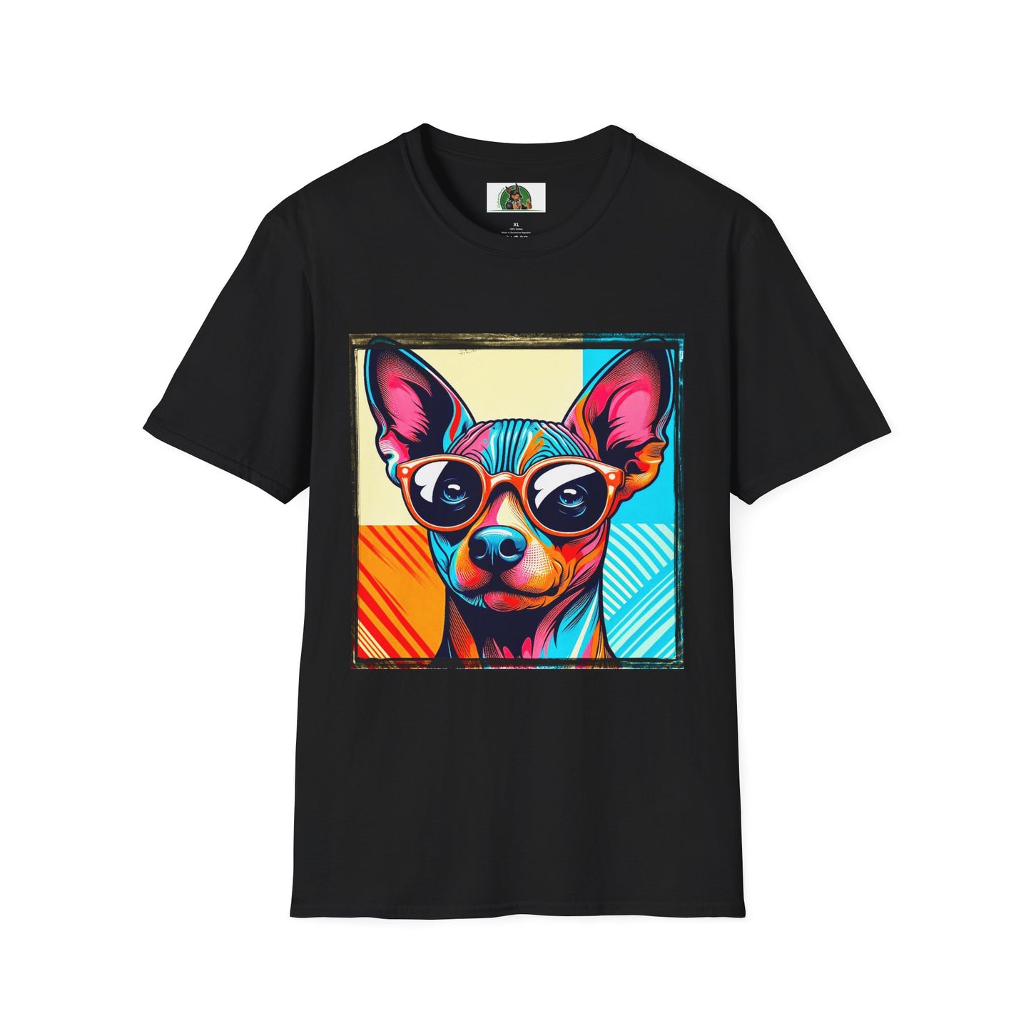 Mexican Hairless Dog T-Shirt Printify XS Black 