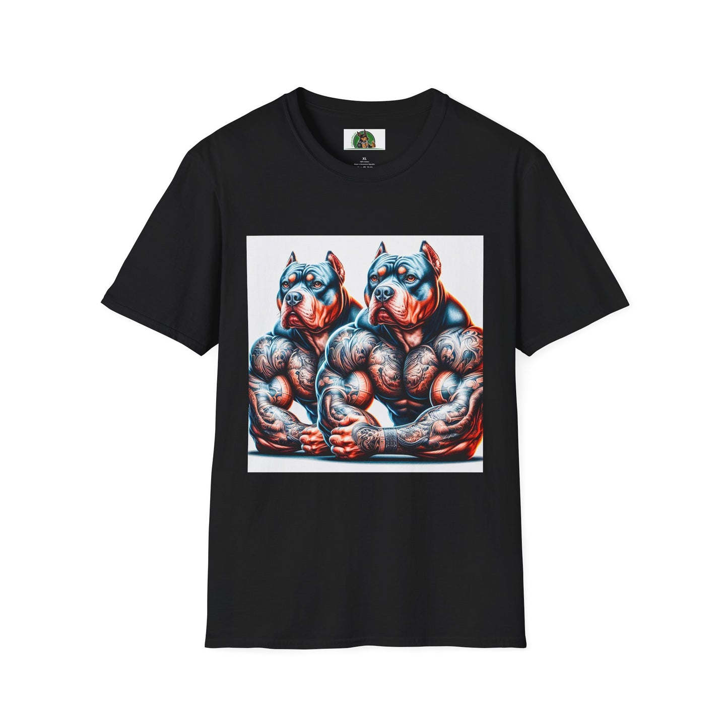 Pit Bull personal trainers shirt T-Shirt Printify XS Black