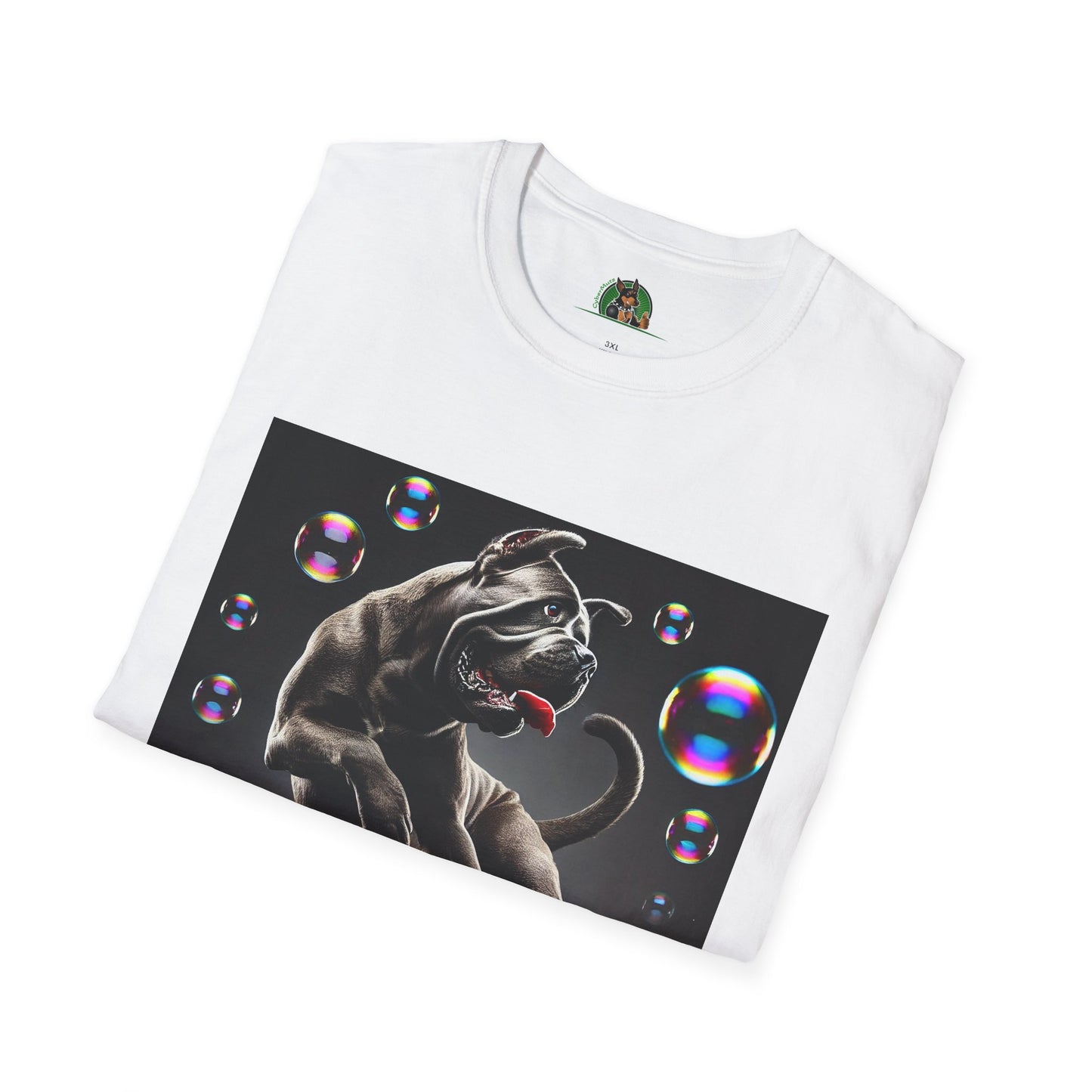 Dancing Cane Corso Softstyle T-Shirt T-Shirt Printify