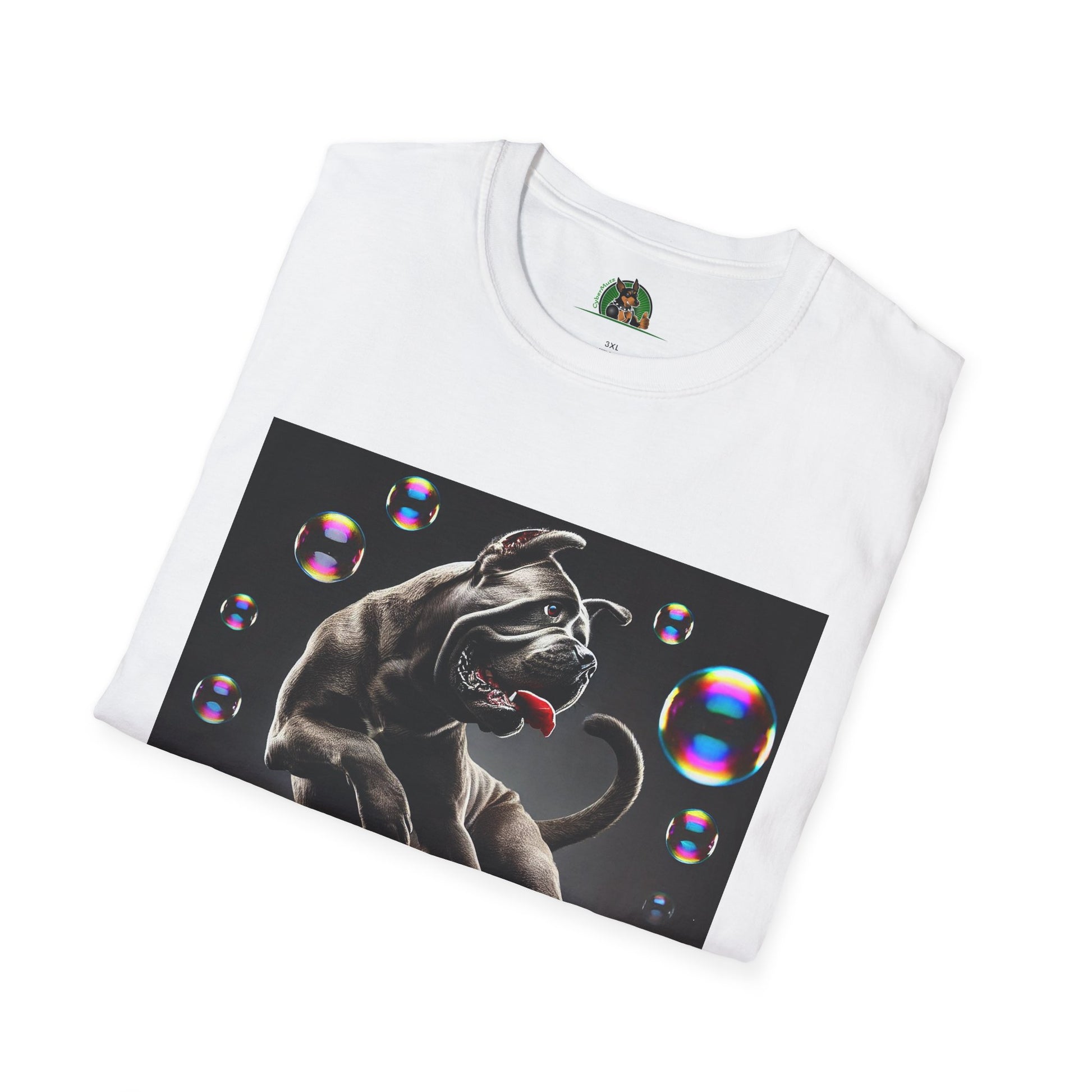 Dancing Cane Corso Softstyle T-Shirt T-Shirt Printify