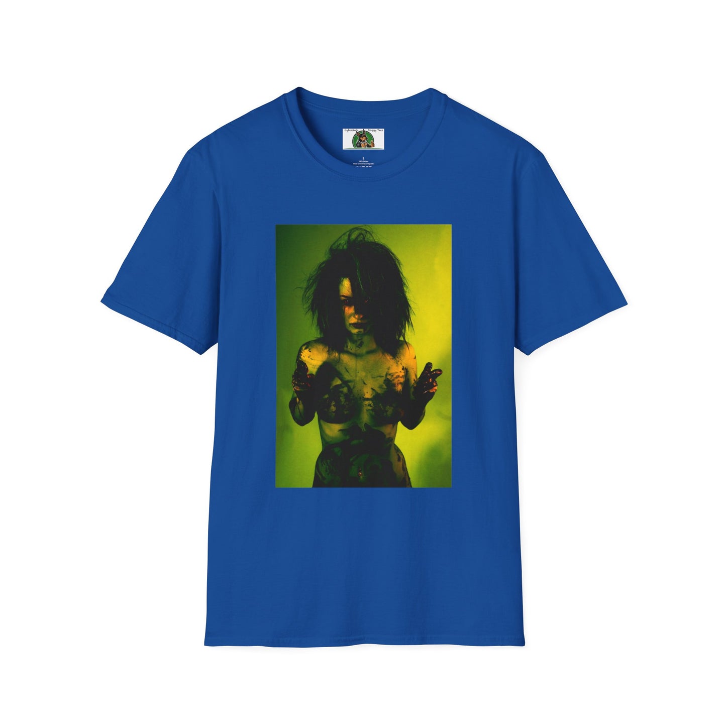 Mis·cel·la·ne·ous Crazy Girl T-Shirt Printify S Royal 