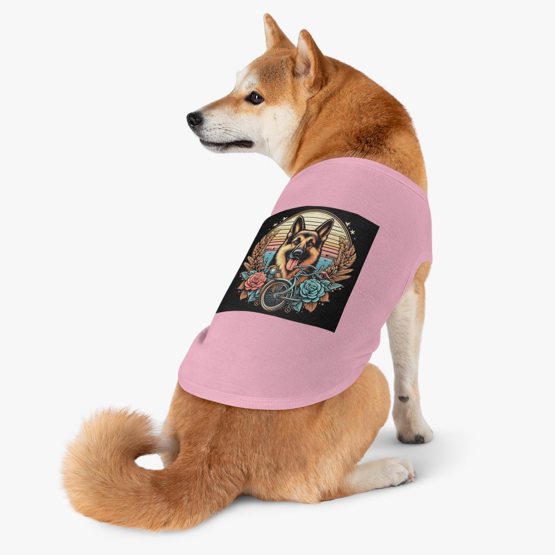 Pet Tank Top German Shepherd Pets Printify   