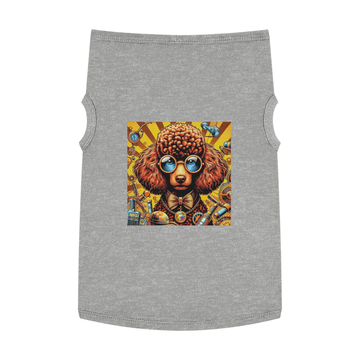 Pet Tank Top Poodle Pets Printify XL Heather 