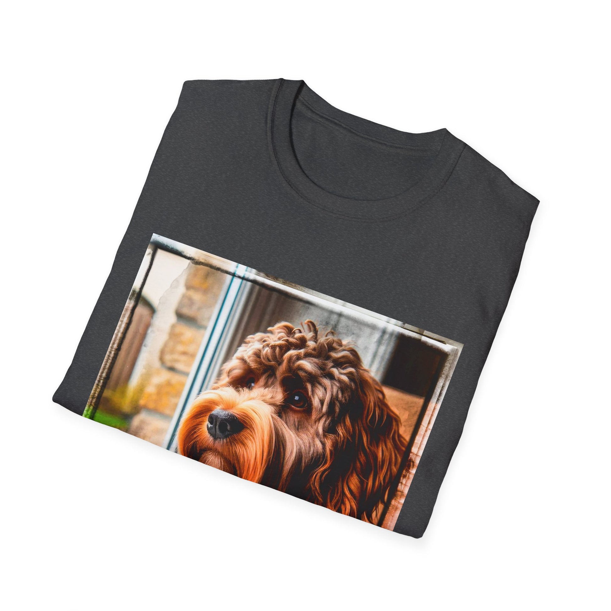 CockerPoo people watching t shirt T-Shirt Printify