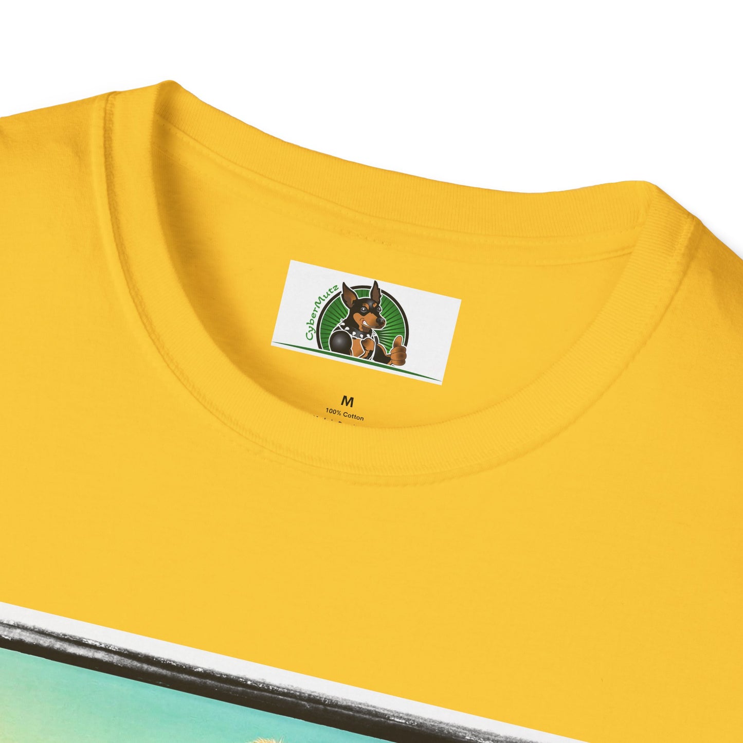 Wacky Australian Shepherd Dog In Mini Truck