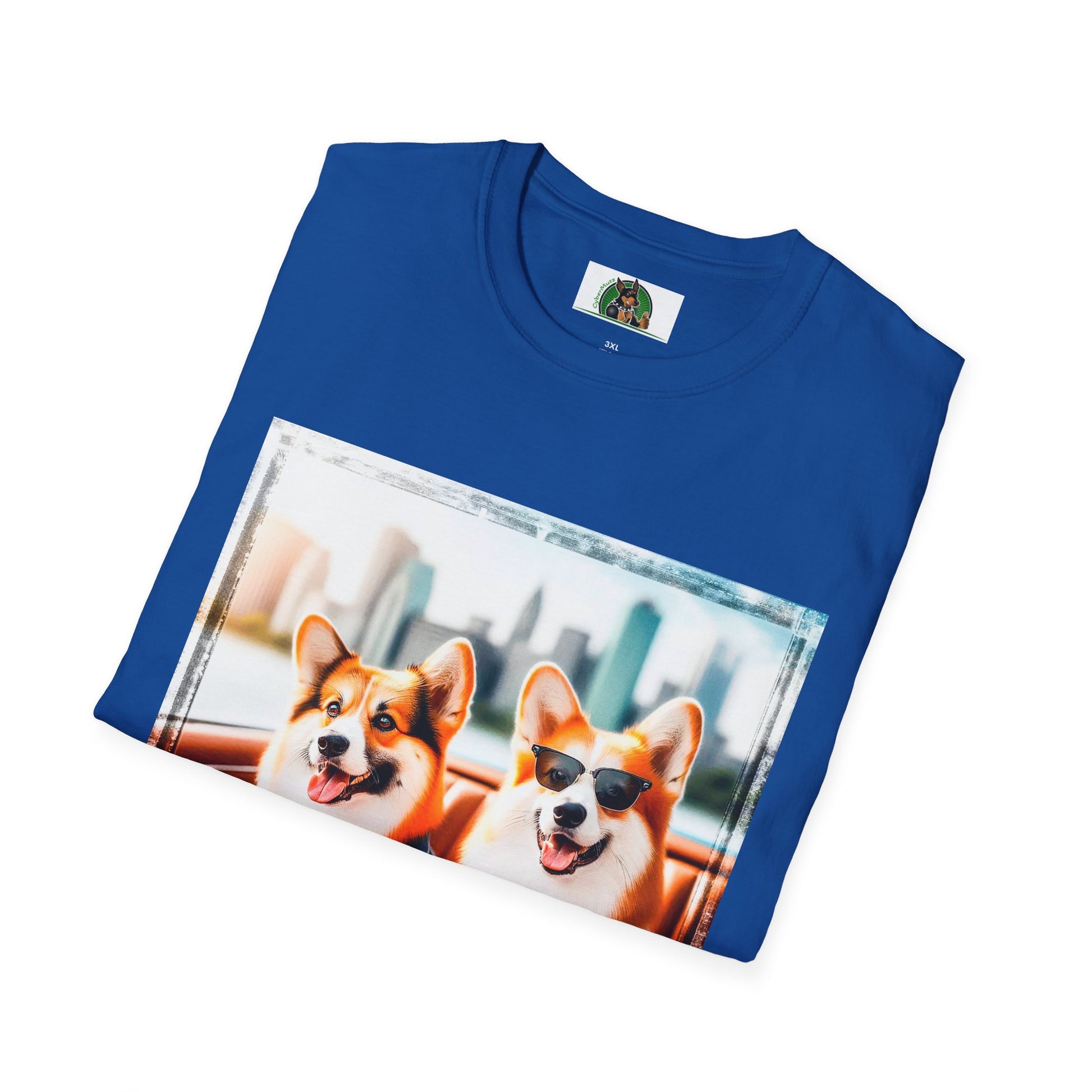 Wacky Pembroke Welsh Corgi T-Shirt Printify   