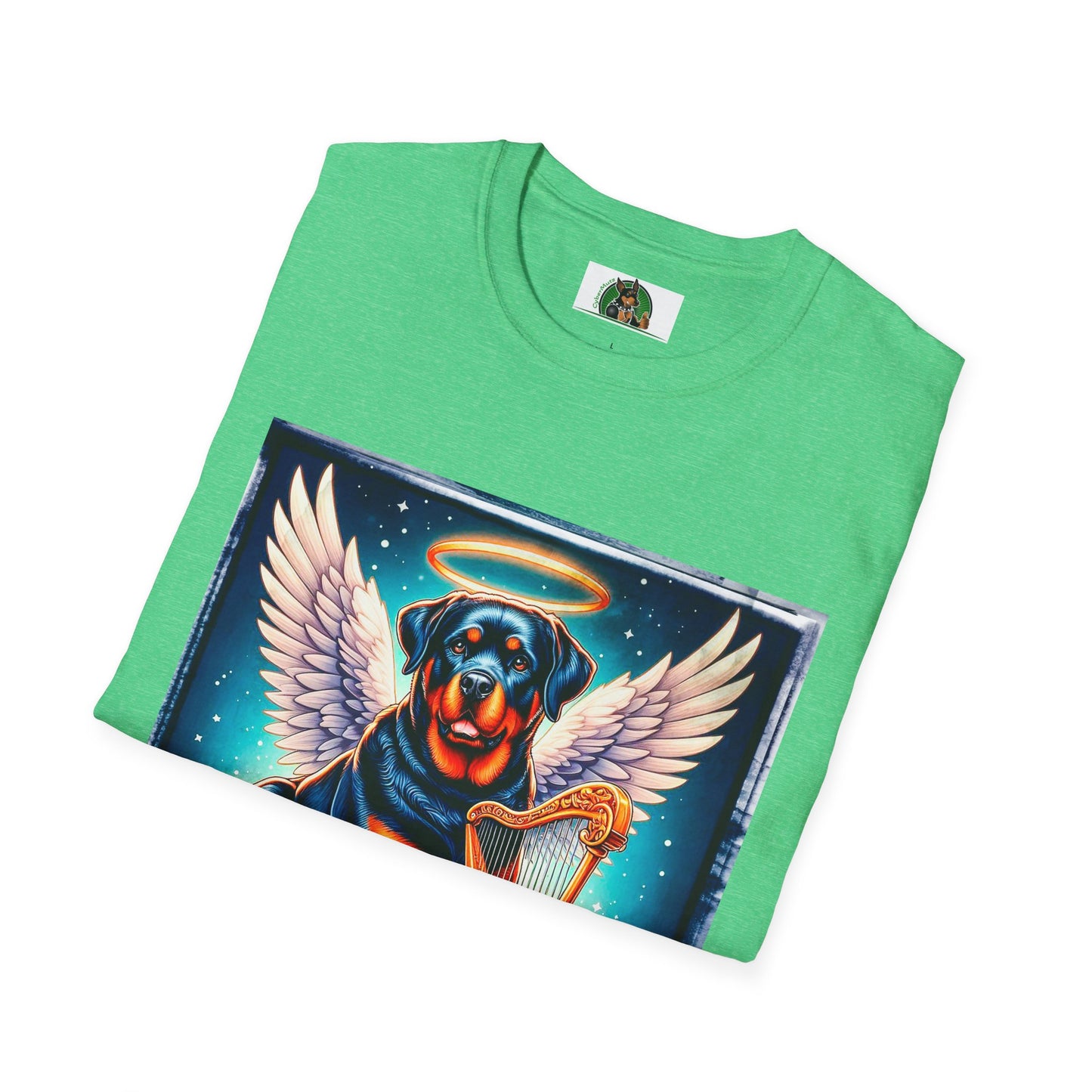 Rotteeiler sngel with harp shirt