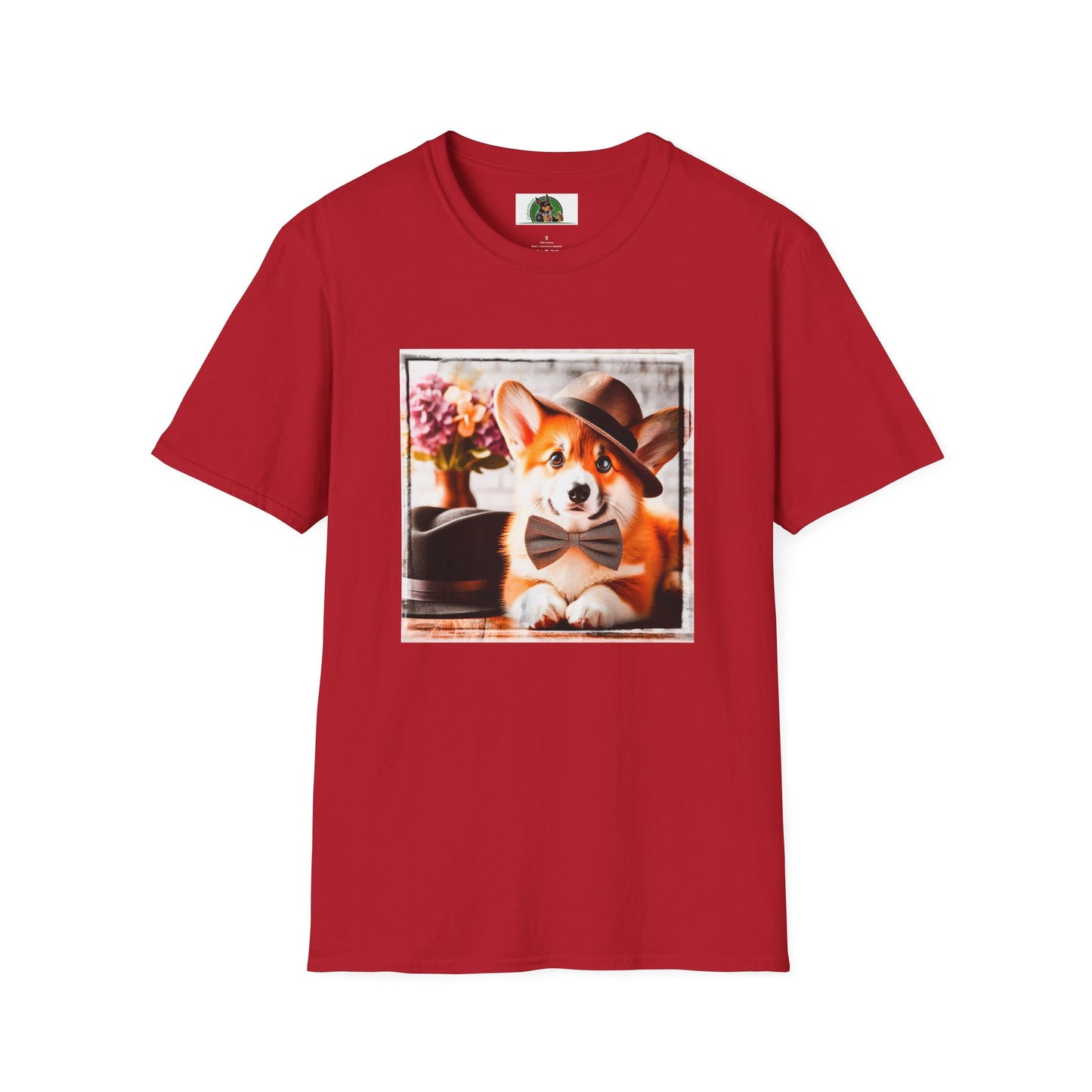 Pembroke Welsh Corgi T-Shirt Printify S Cherry Red