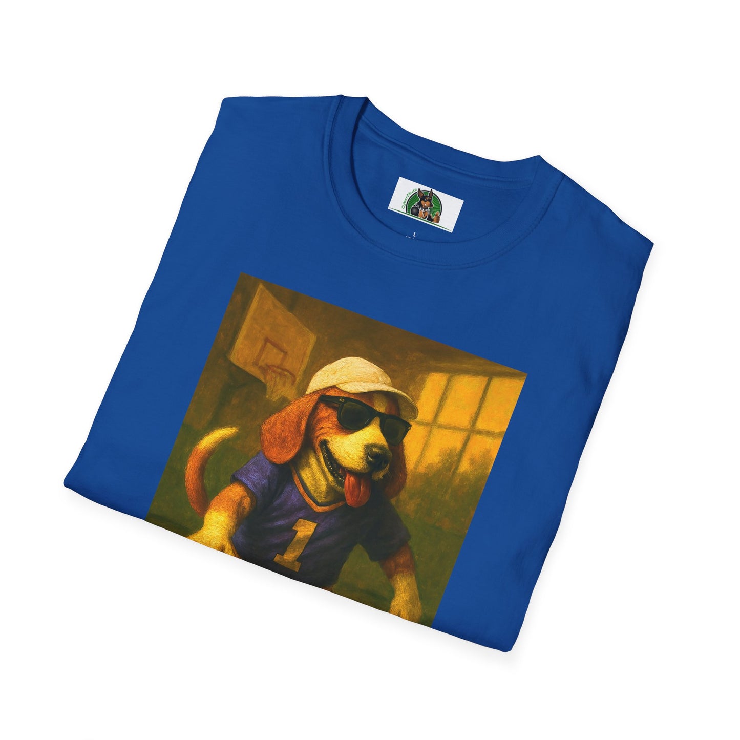 Sports Beagle T-Shirt Basketball T-Shirt Printify